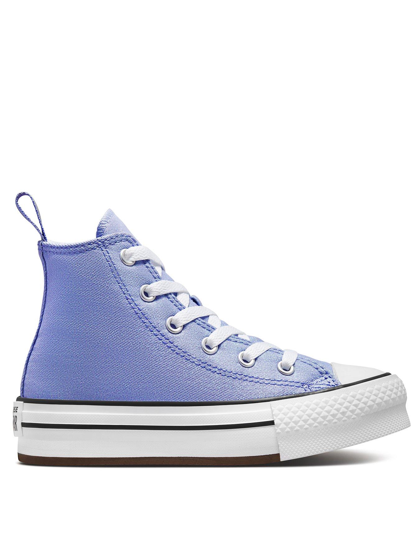 Blue converse 2024 high tops kids