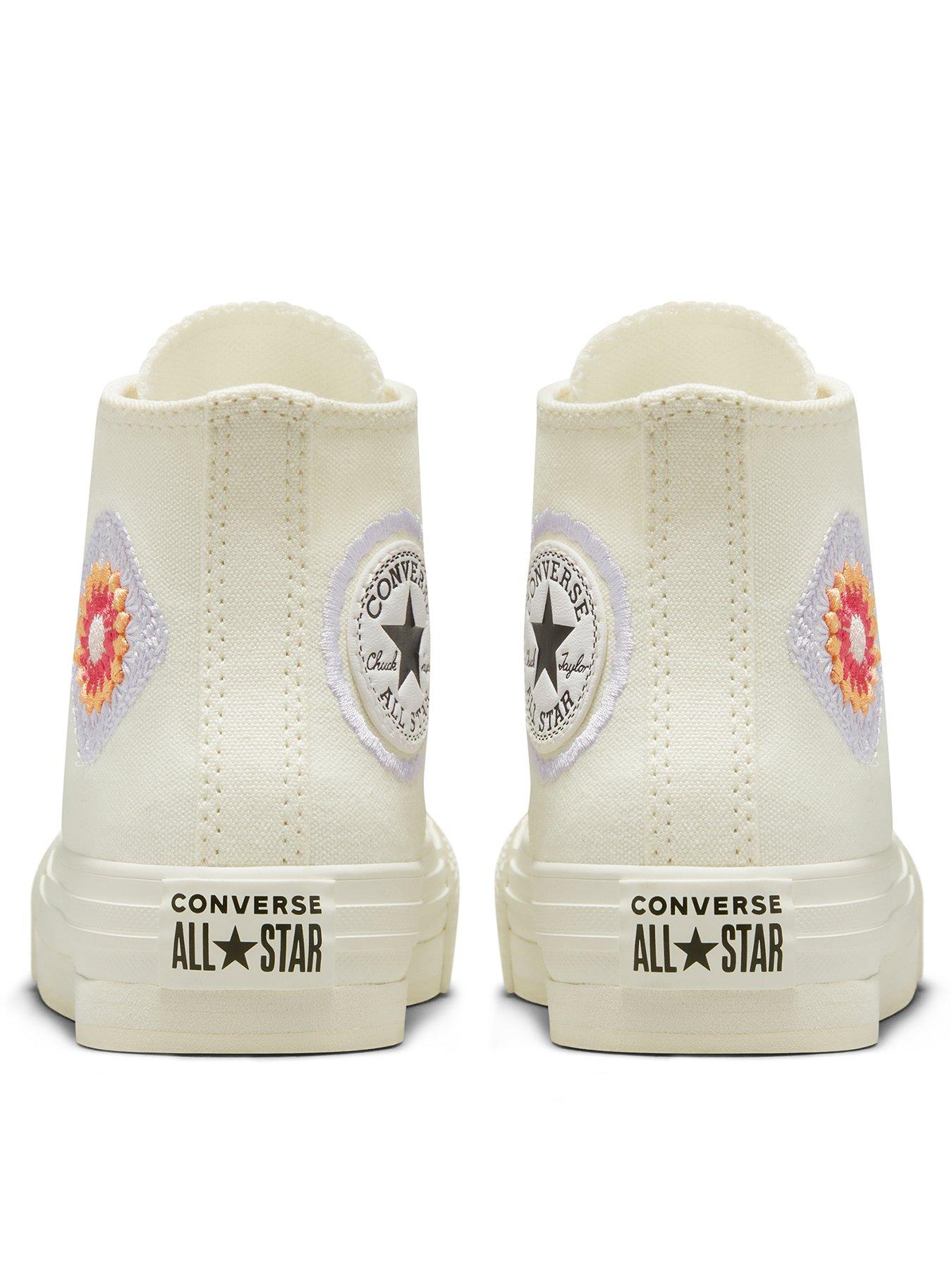 Orange hot sale converse kids