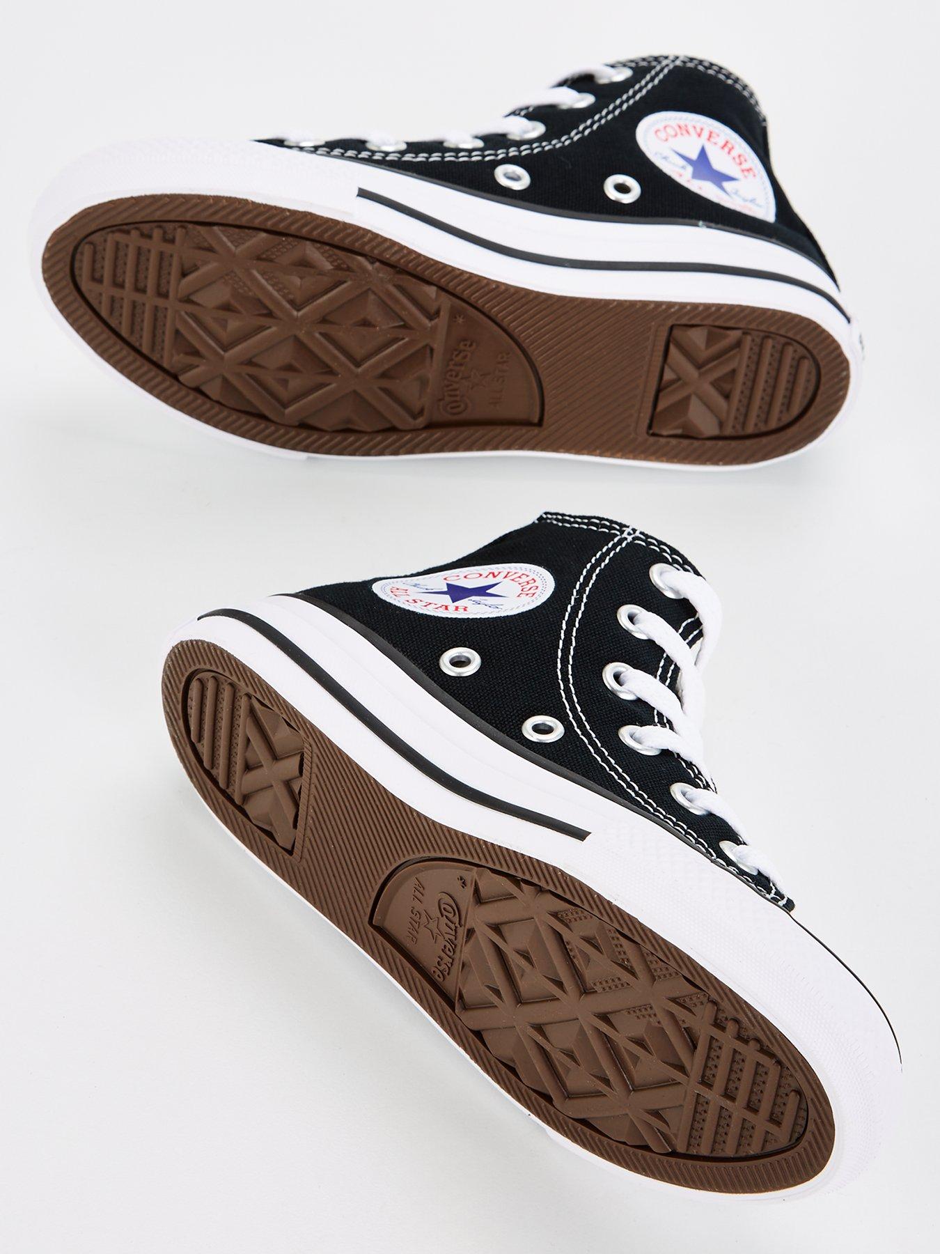 Image 5 of 8 of Converse Kids Hi Top Trainer - Black