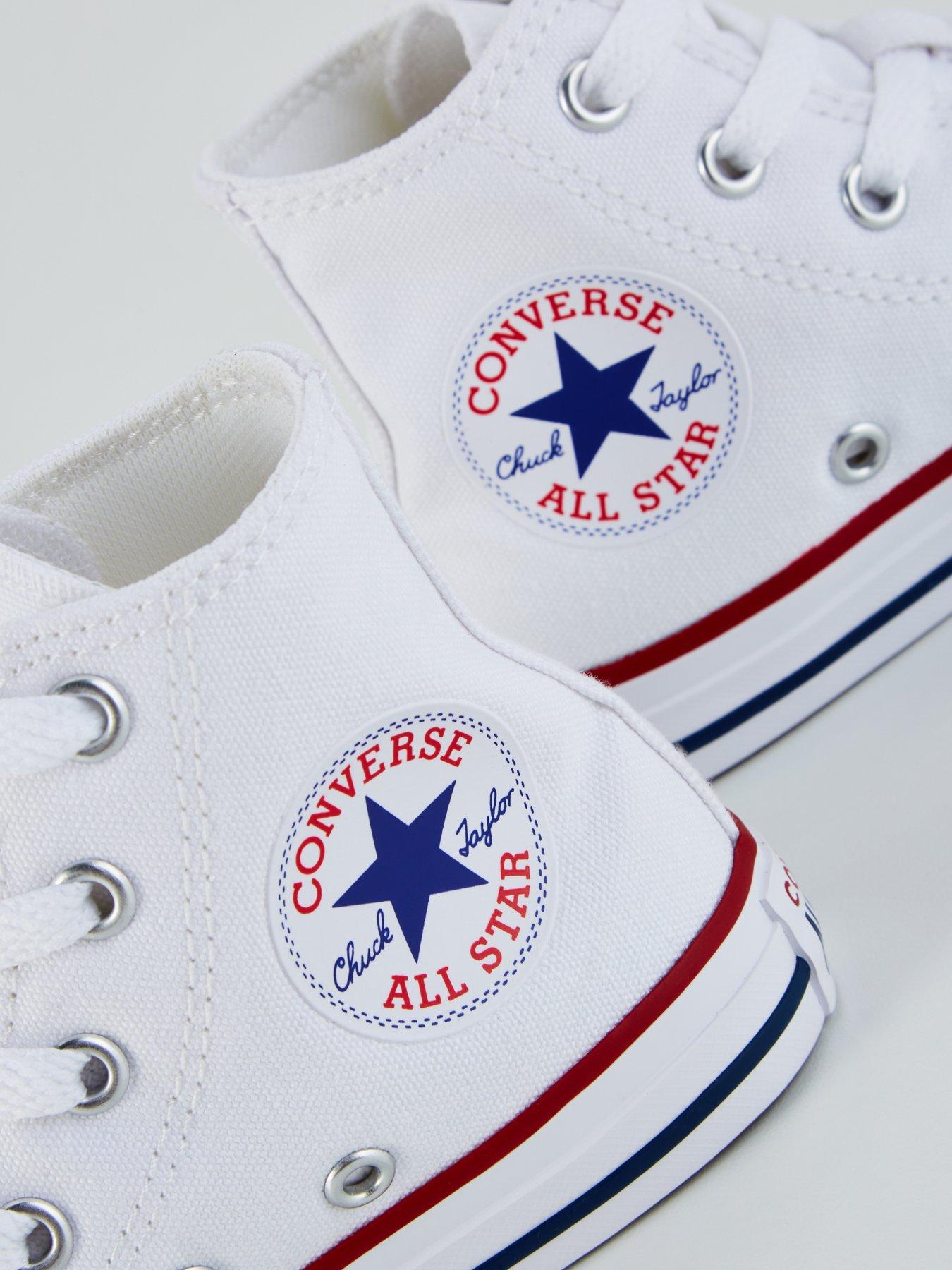 Image 6 of 8 of Converse Kids Hi Trainer - White