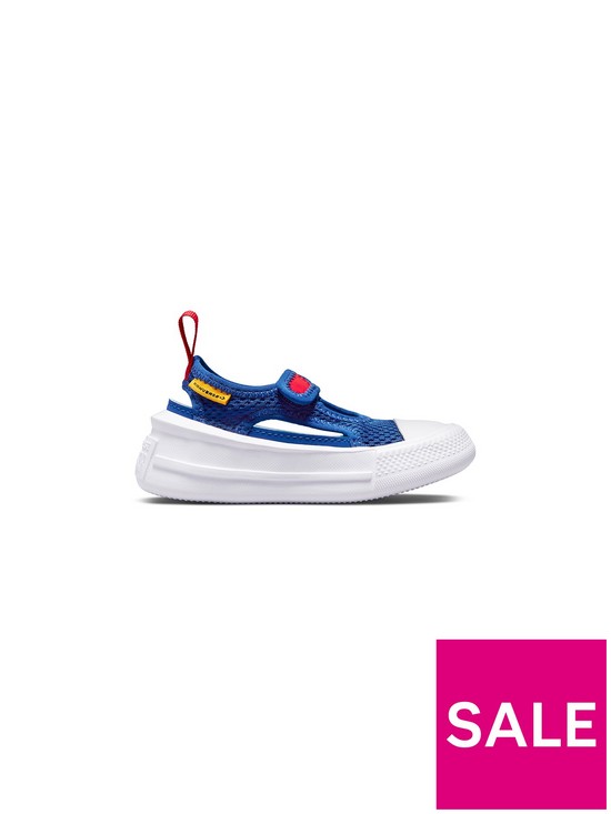 front image of converse-kids-chuck-taylor-ultra-blue