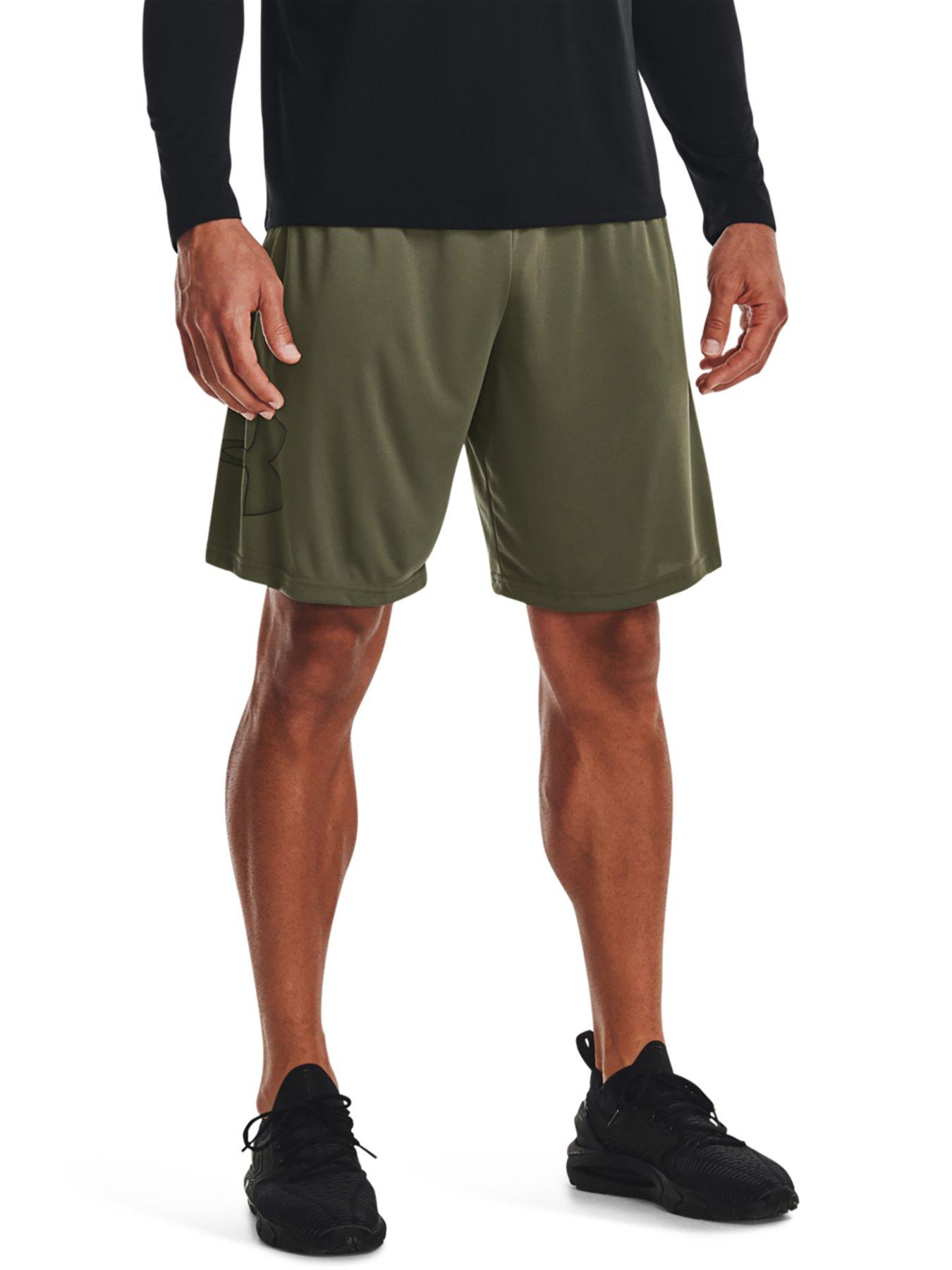 undefined Training Tech Graphic Short - Khaki