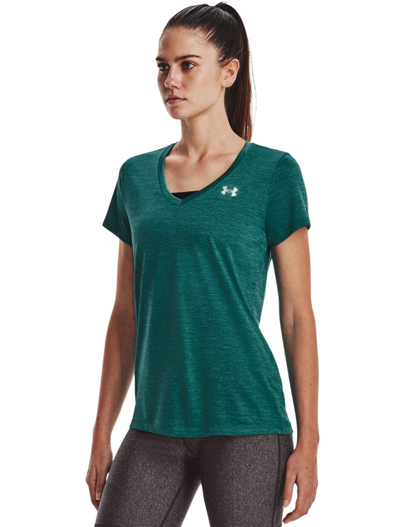 Women's UA Tech™ Twist V-Neck Short Sleeve