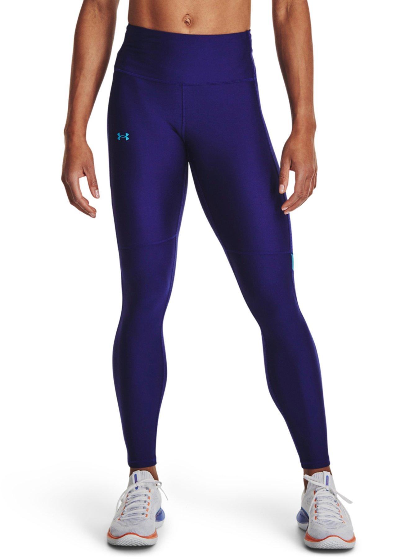 Under armour navy blue hot sale leggings