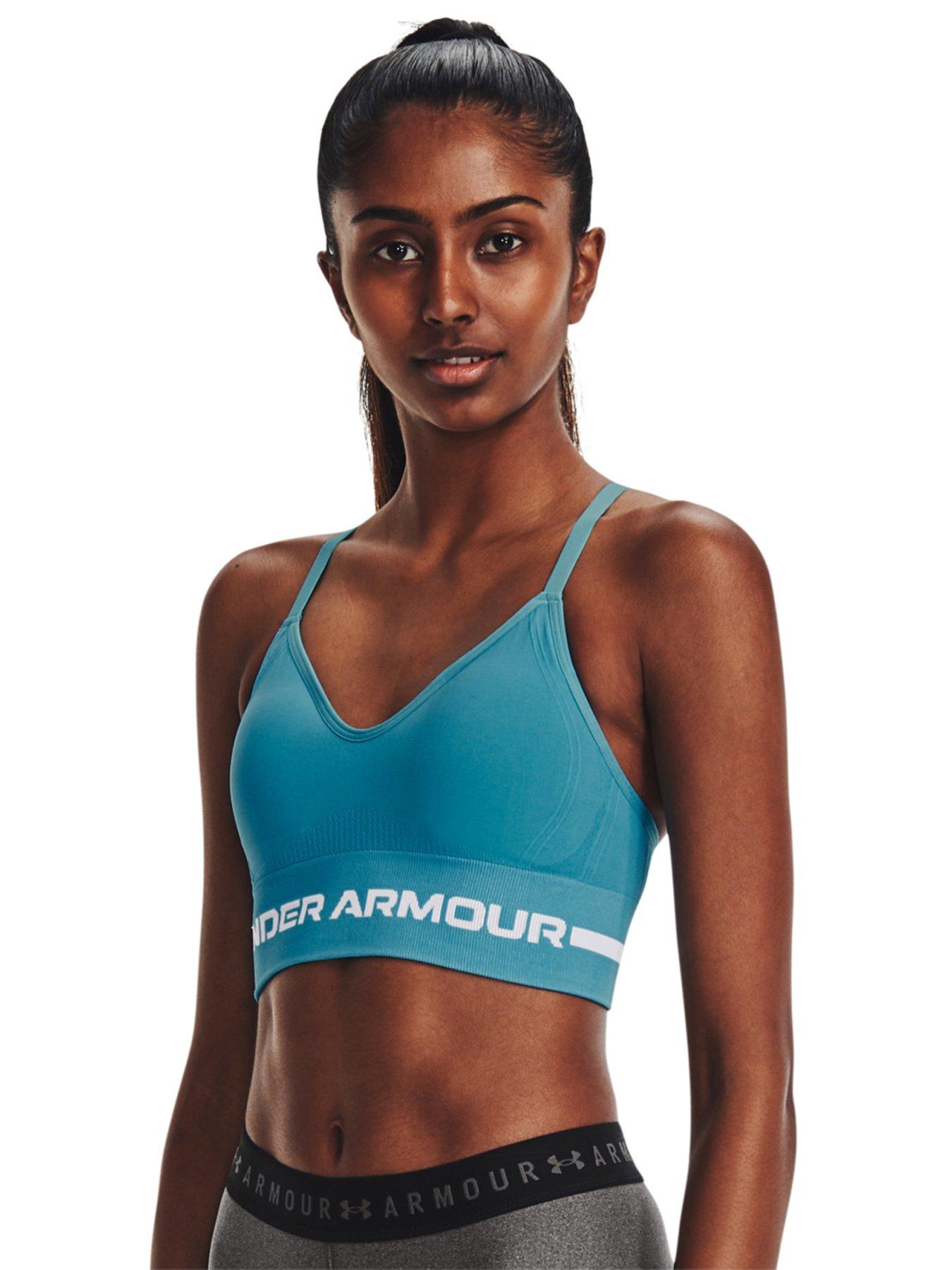 UNDER ARMOUR Authentics Mid Padless Sports Bra - Black