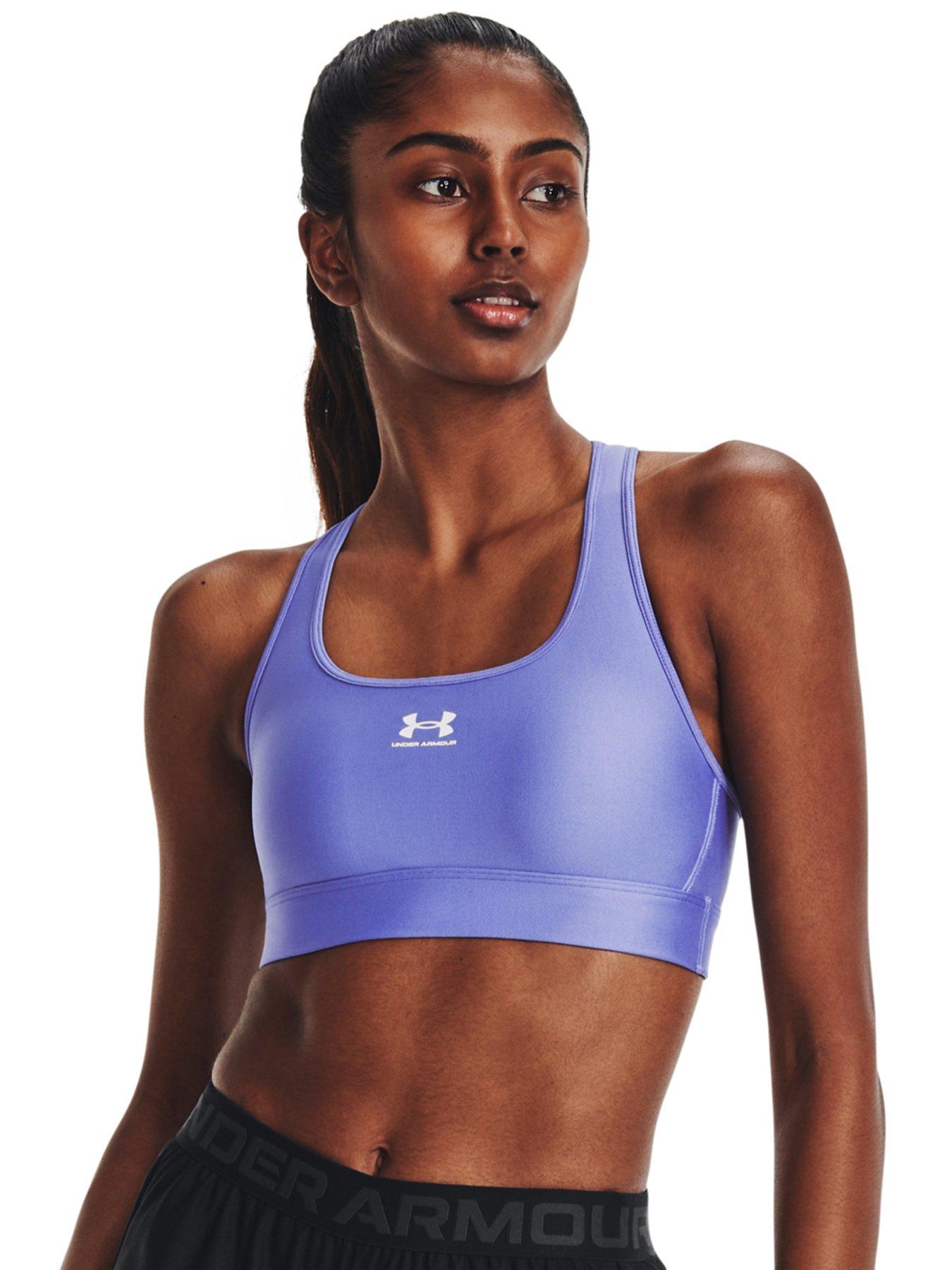 UNDER ARMOUR Seamless Low Long Sports Bra - Blue