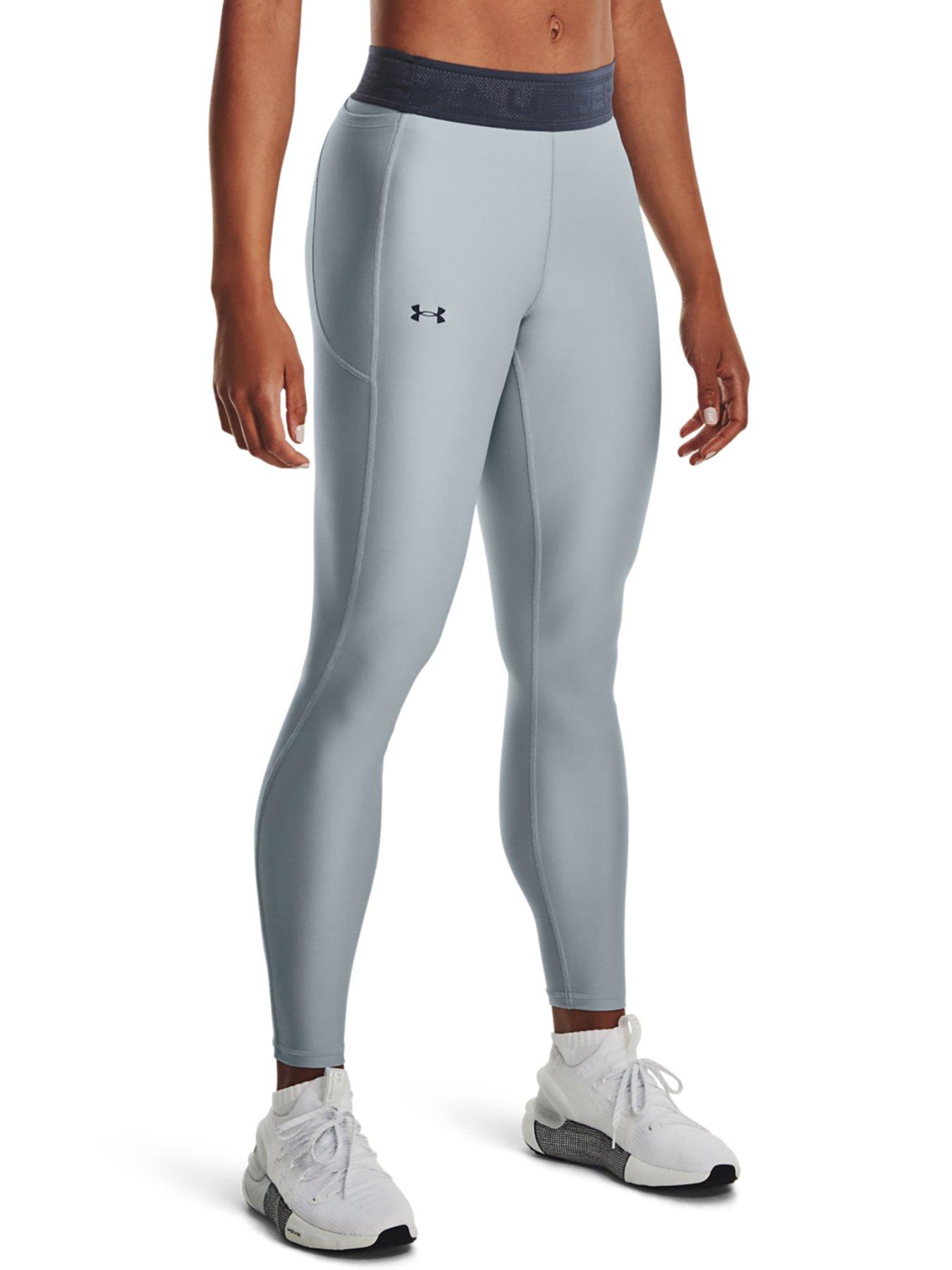  Armour Branded Legging, Gray - women's leggings