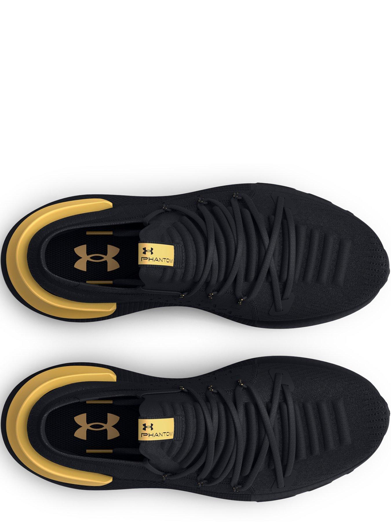 Under armour deals shoes womens gold