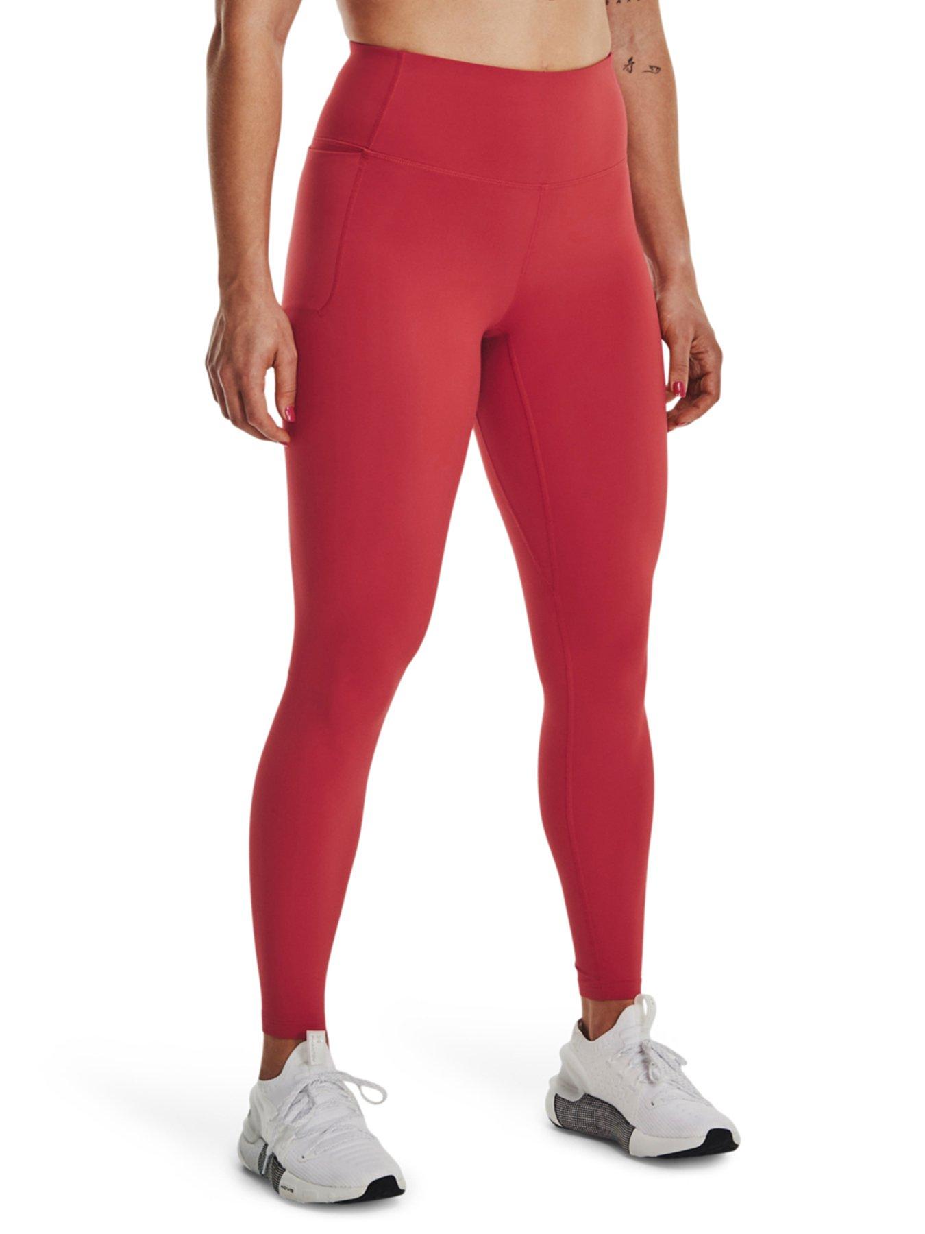 Red under hot sale armour leggings