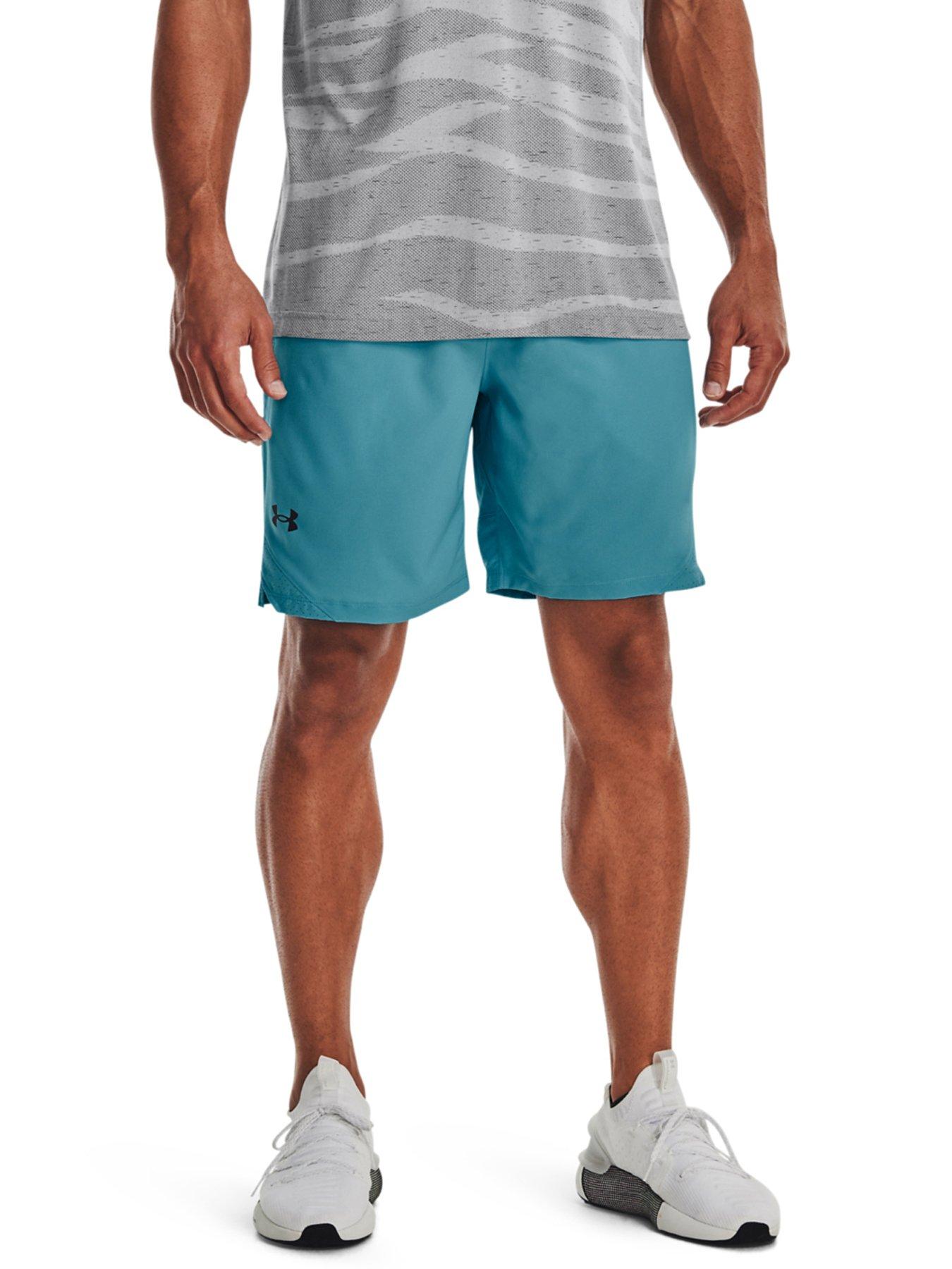 Under Armour Vanish woven 6 inch shorts in light grey