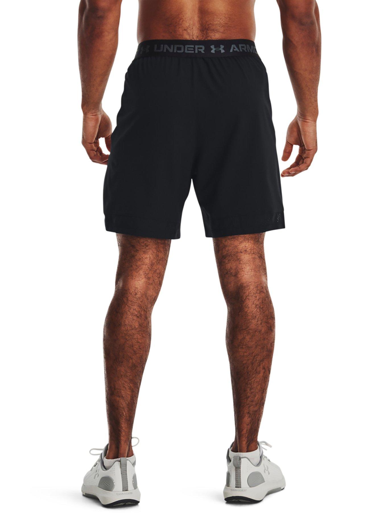 UNDER ARMOUR Men's Training Vanish Woven 6in Shorts - BLACK/GREY