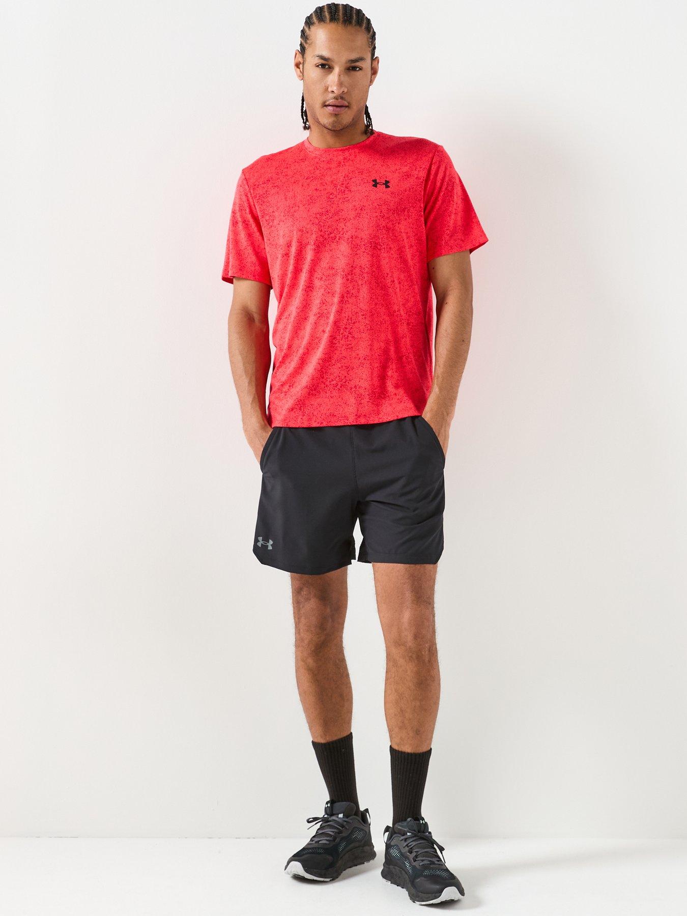 Image 3 of 6 of UNDER ARMOUR Men's Training Vanish Woven 6&nbsp;Inch&nbsp;Shorts - Black/Grey