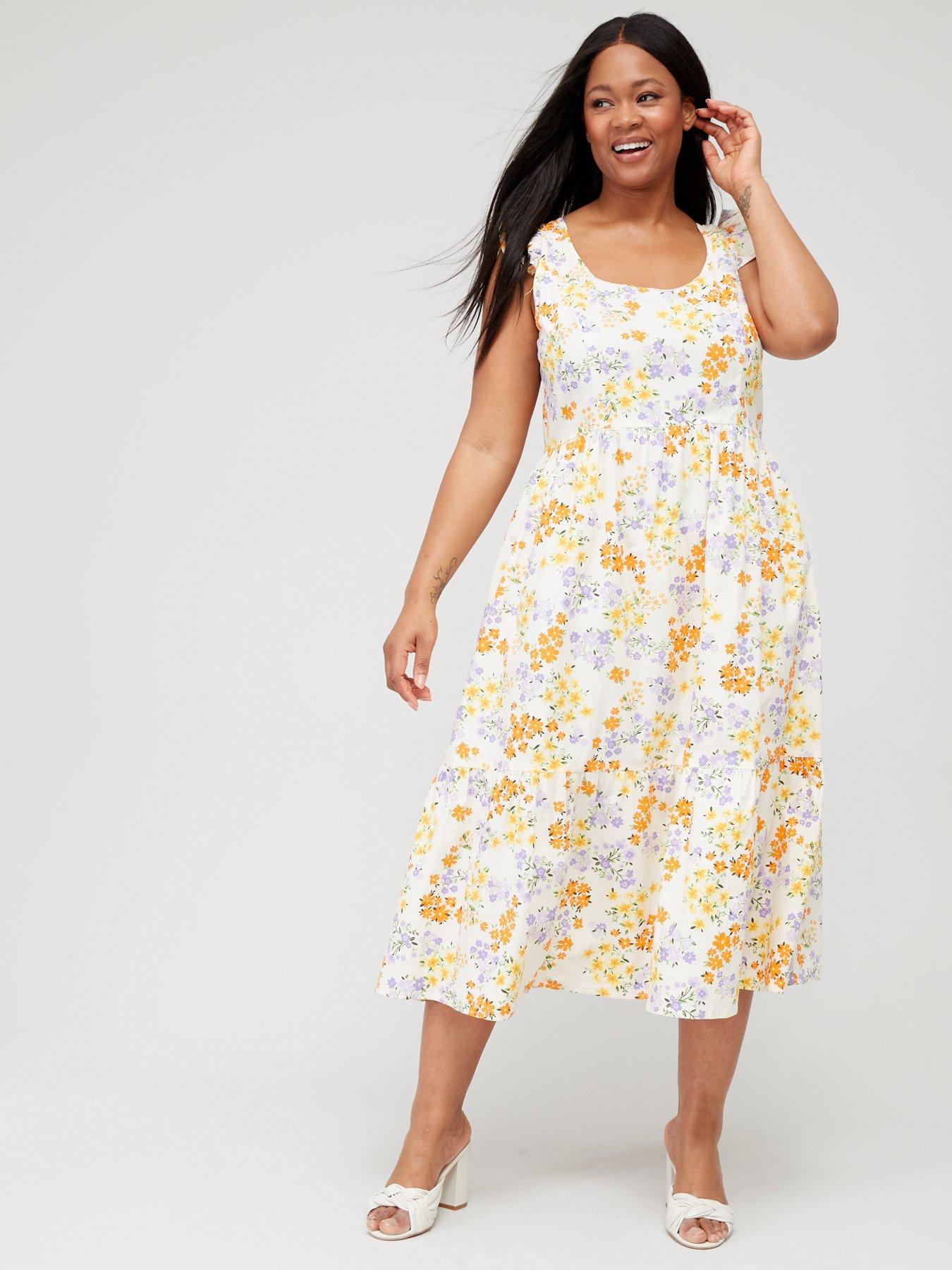 Summer dresses plus hot sale size sale