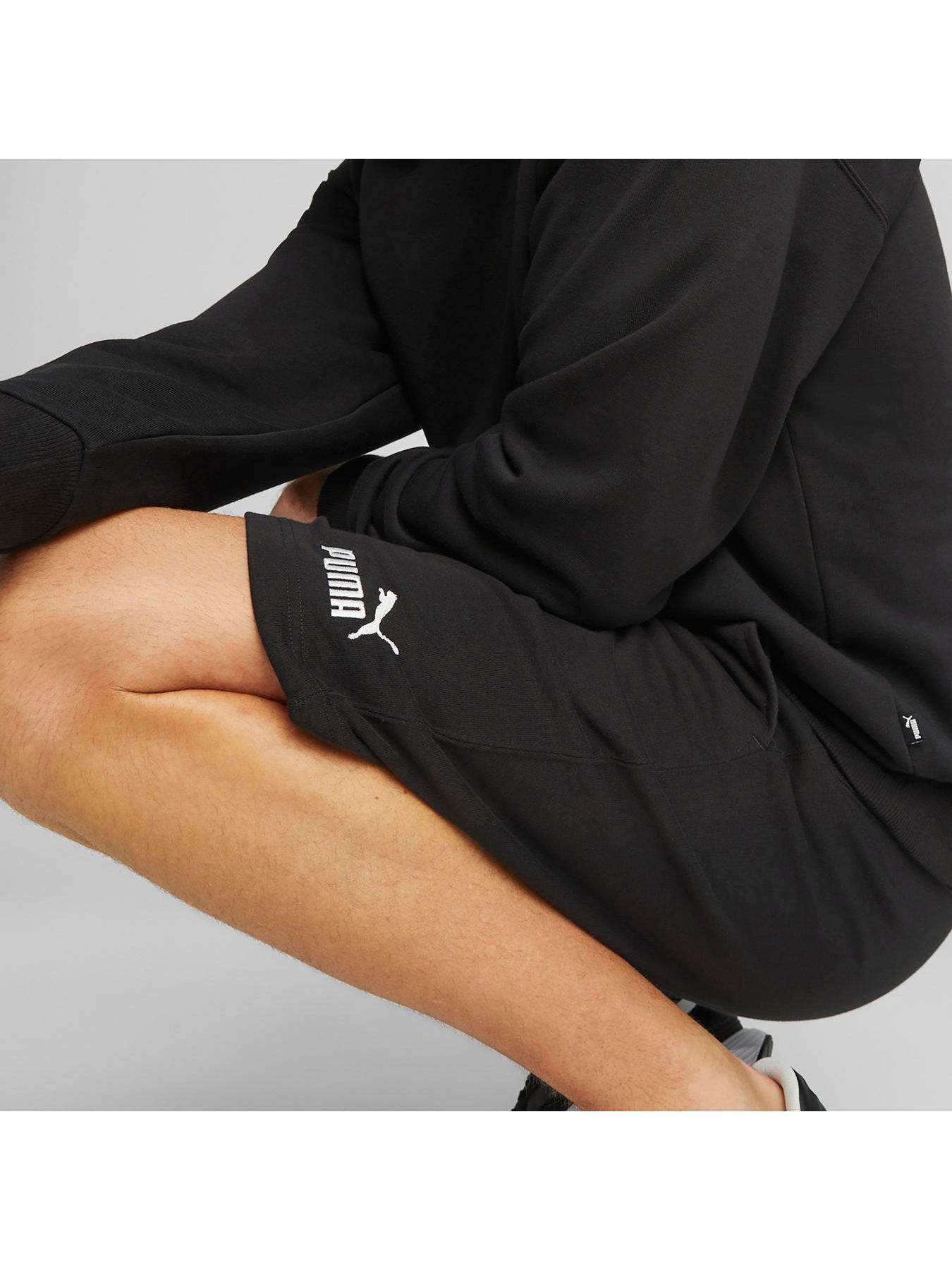 Puma Mens Relaxed Sweat Suit - Black | Very.co.uk