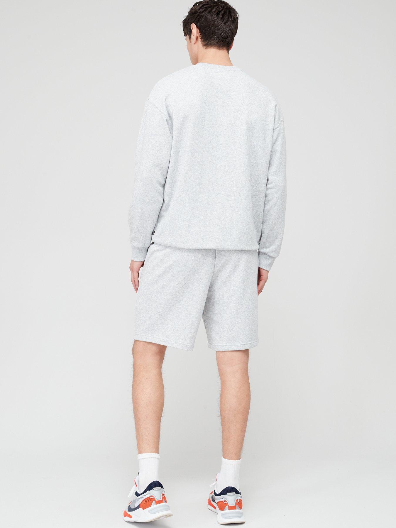 Puma Mens Relaxed Sweat Suit - Light Grey | Very.co.uk