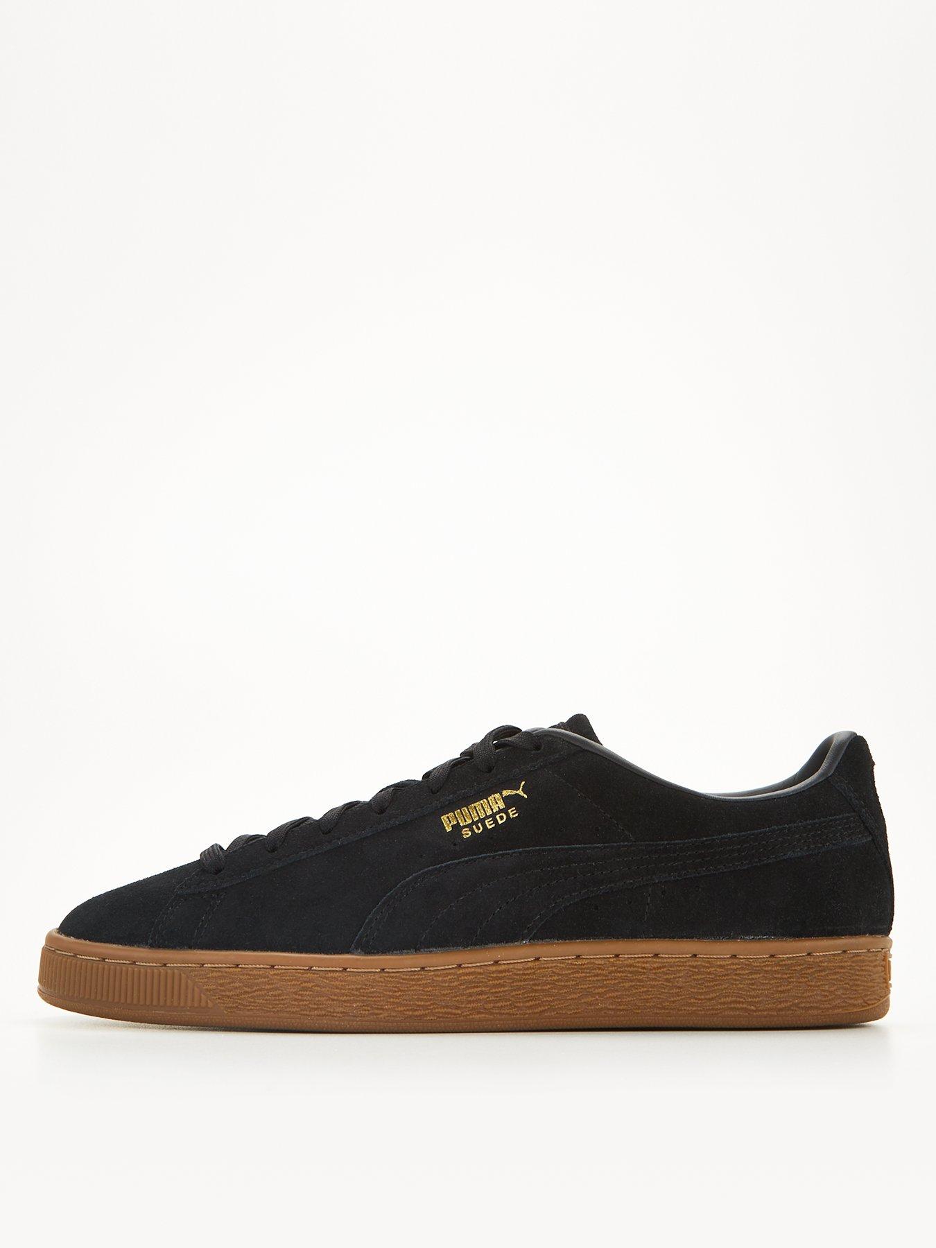 Puma Suede Gum - Black | very.co.uk