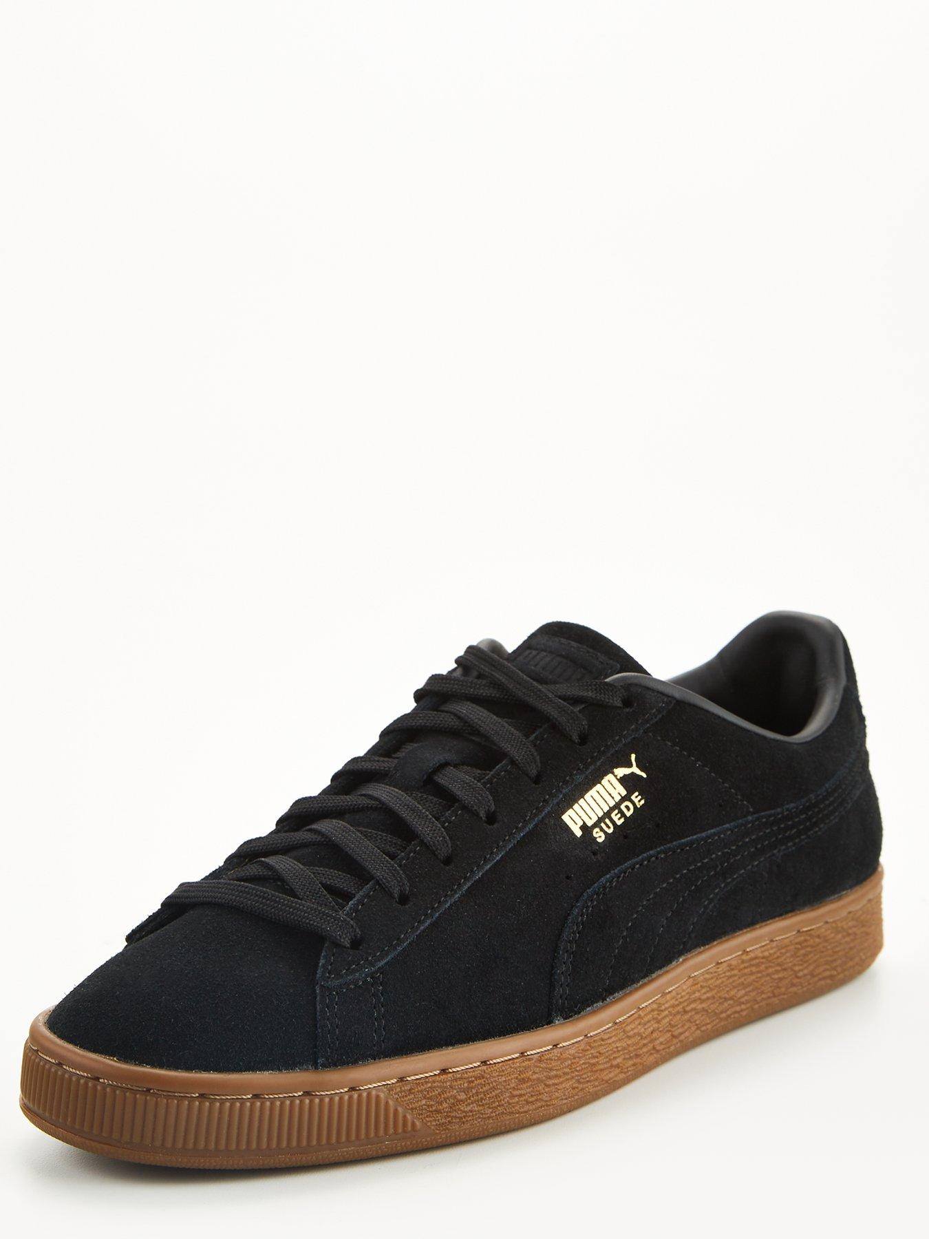 Puma Suede Gum - Black | very.co.uk