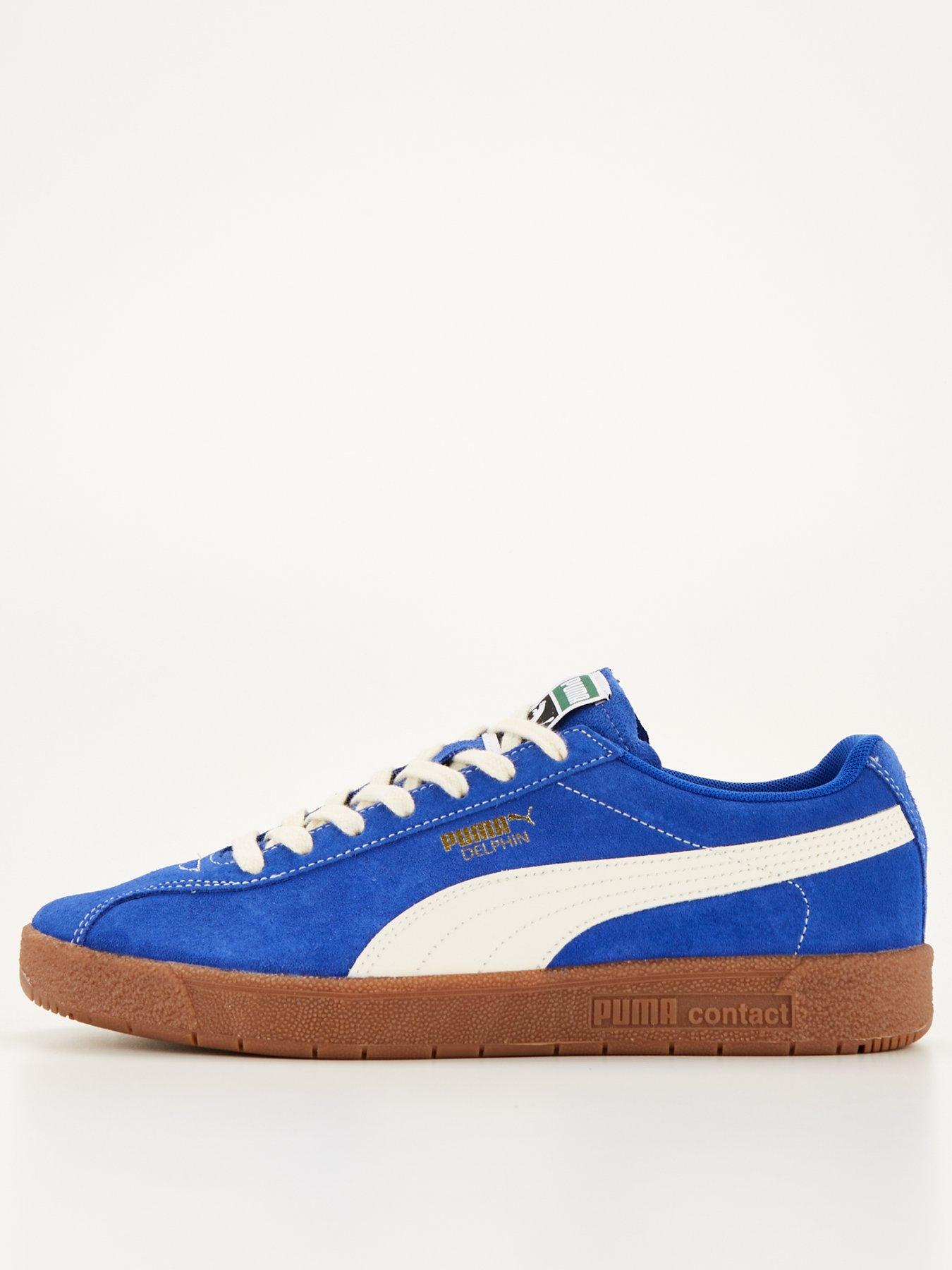 Puma Delphin Jan Trainers - Blue White 