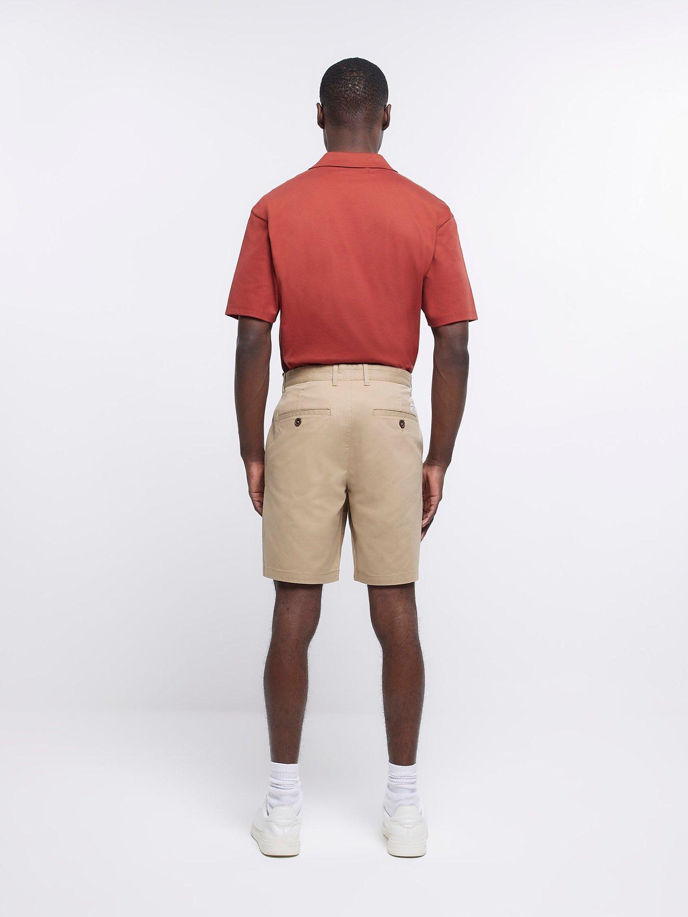 Chino shorts best sale river island