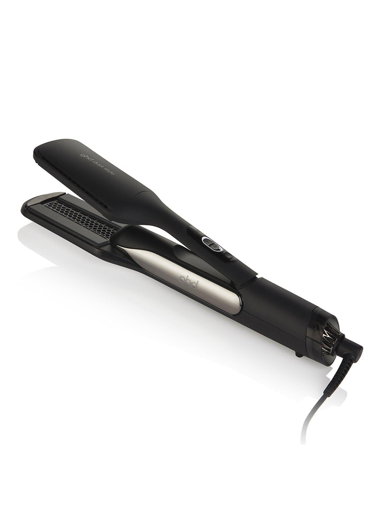 undefined Duet 2-IN-1 Hot Air Styler - Wet to Dry Straightener (Black)