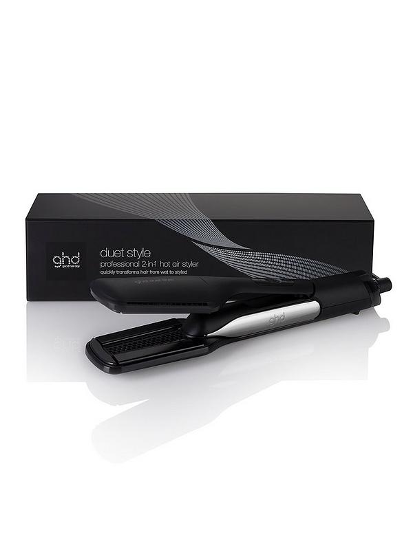 Image 2 of 5 of ghd Duet 2-in-1 Hot Air Styler in Black