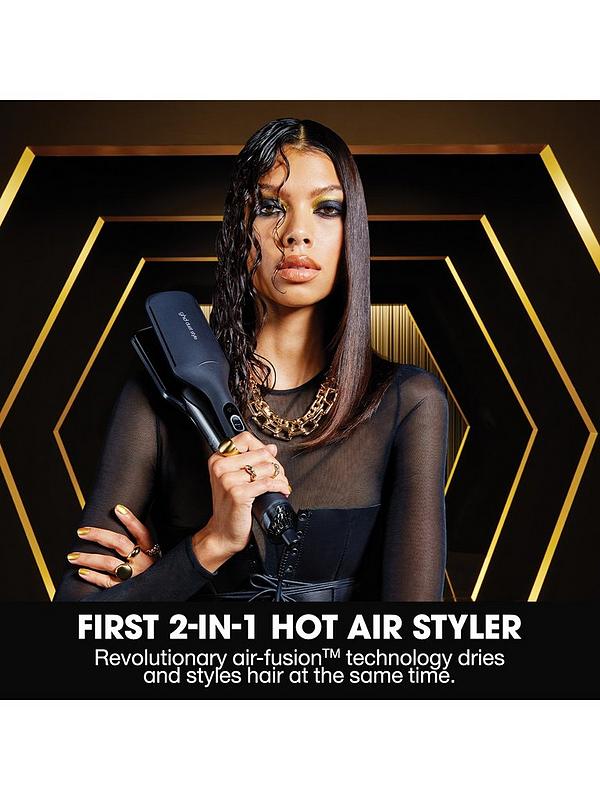 Image 3 of 5 of ghd Duet 2-in-1 Hot Air Styler in Black