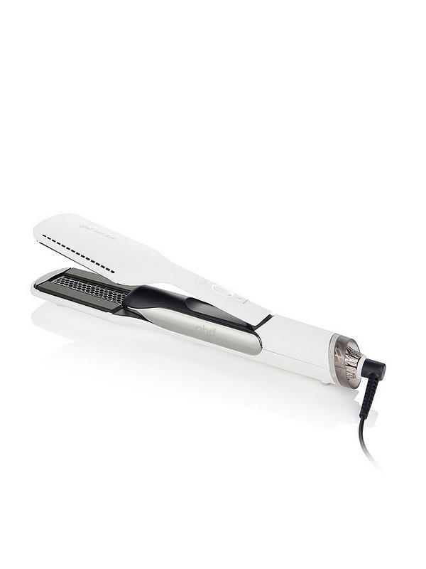 Image 1 of 5 of ghd Duet 2-in-1 Hot Air Styler in White