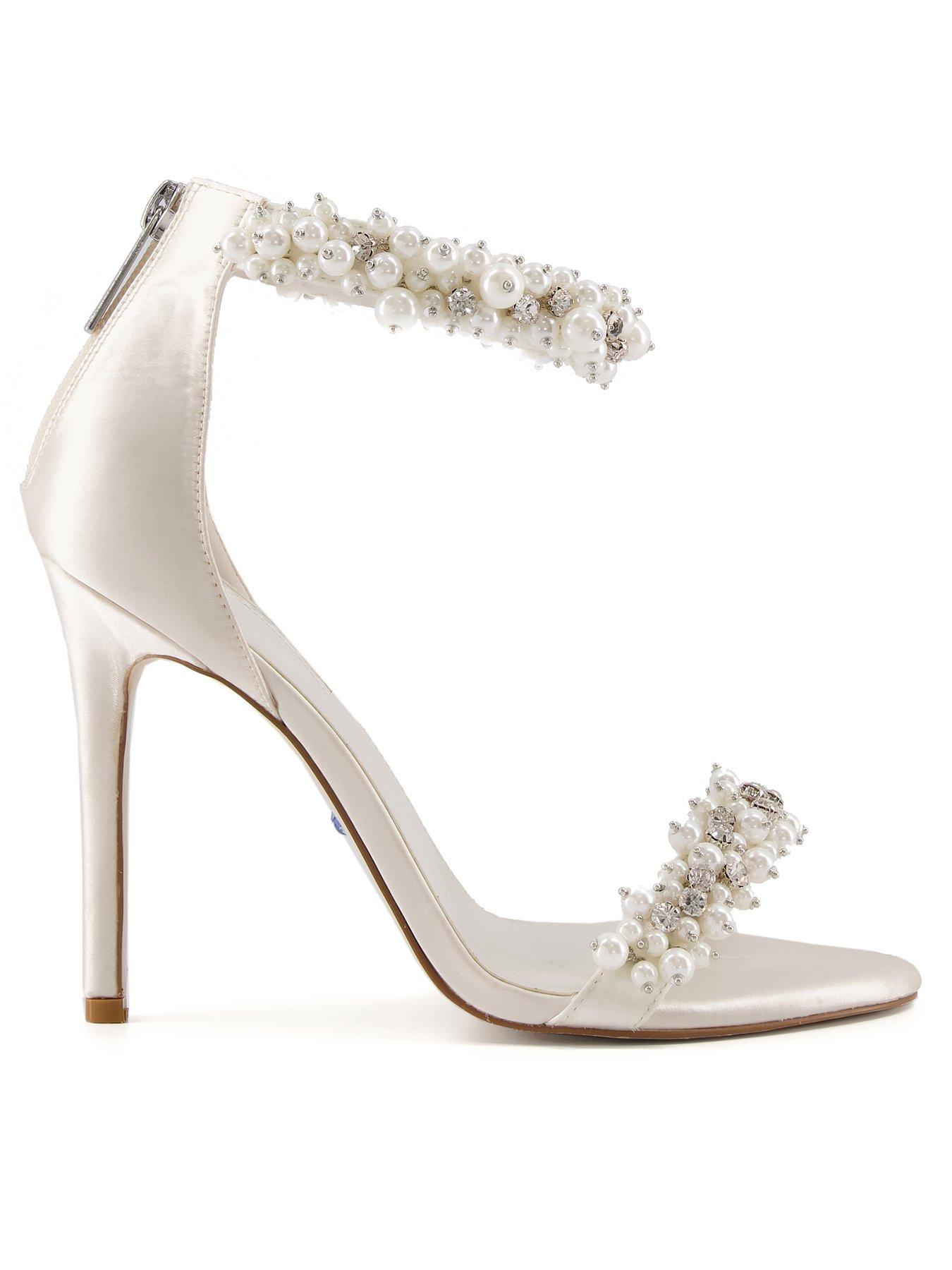 Beaded store sandals wedding