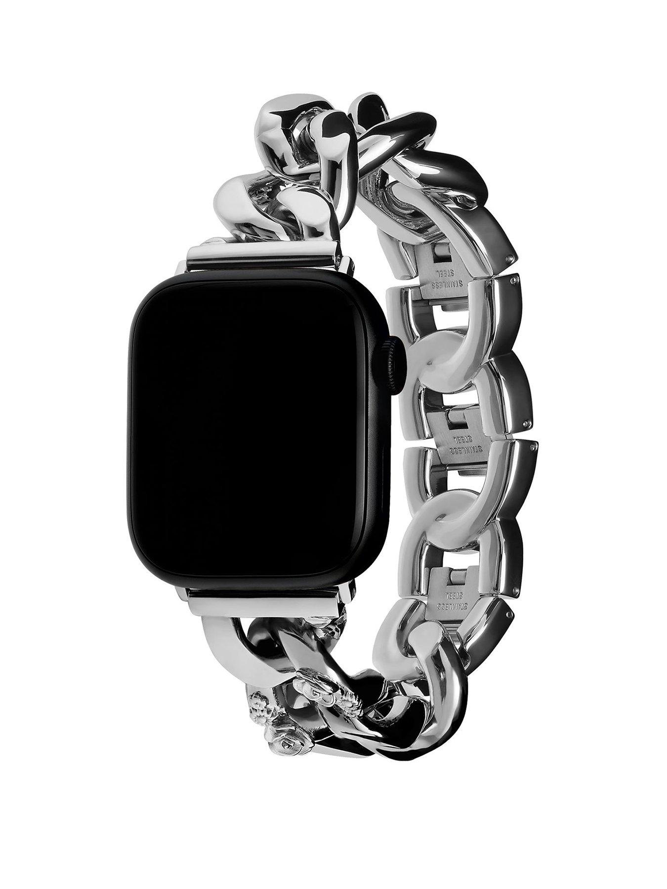 Silver watch strap discount apple