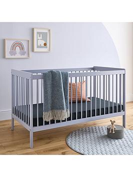 Product photograph of Cuddleco Nola Cot Bed - Flint Blue from very.co.uk