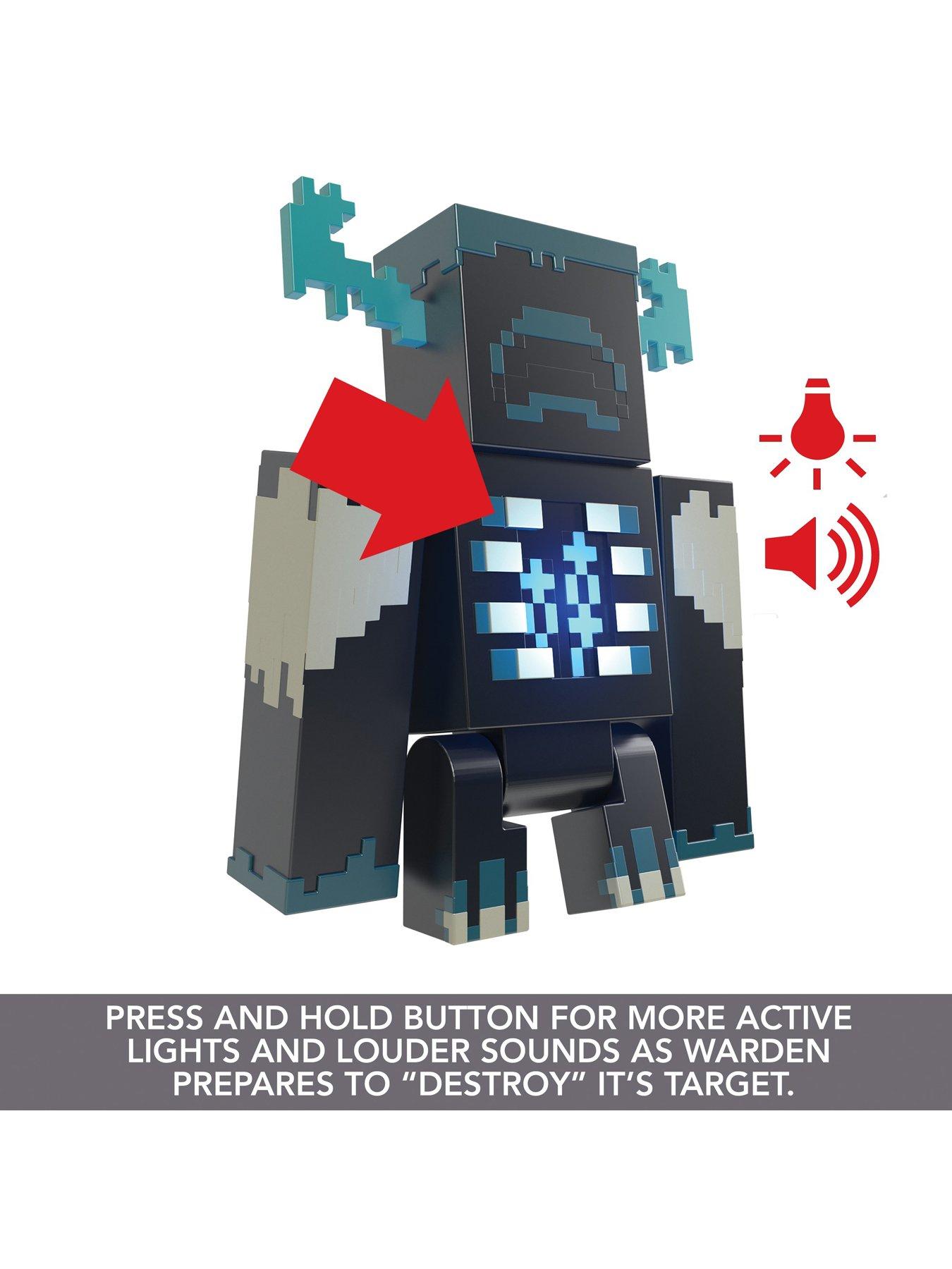 Image 4 of 8 of Minecraft The Warden Lights and Sounds Figure