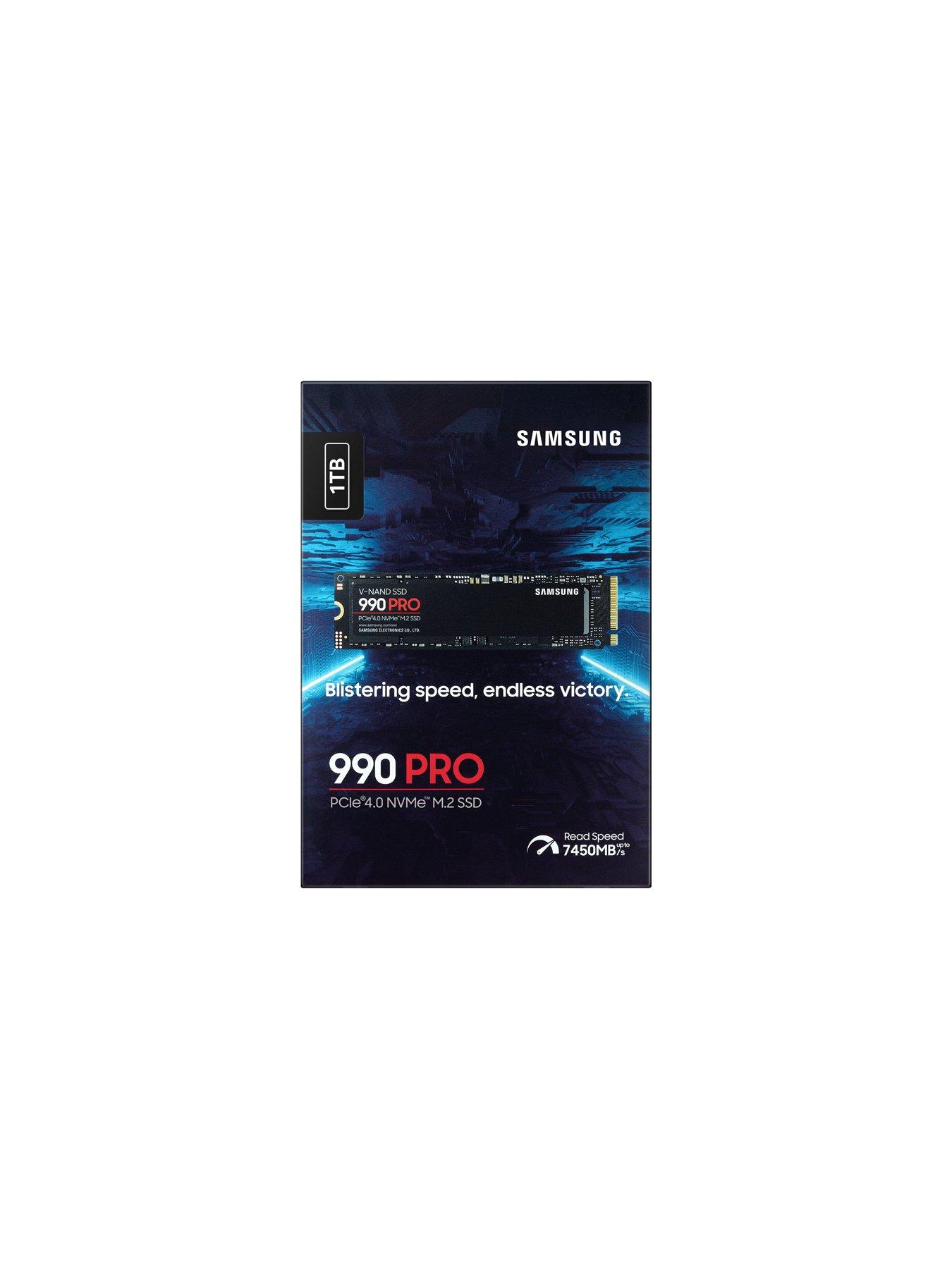 Samsung 990 Pro PCIe Gen 4.0 x4 NVMe 1.3c 1TB Solid State Drive Very