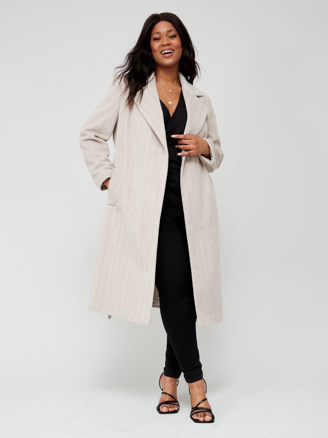 Plus size formal store coat