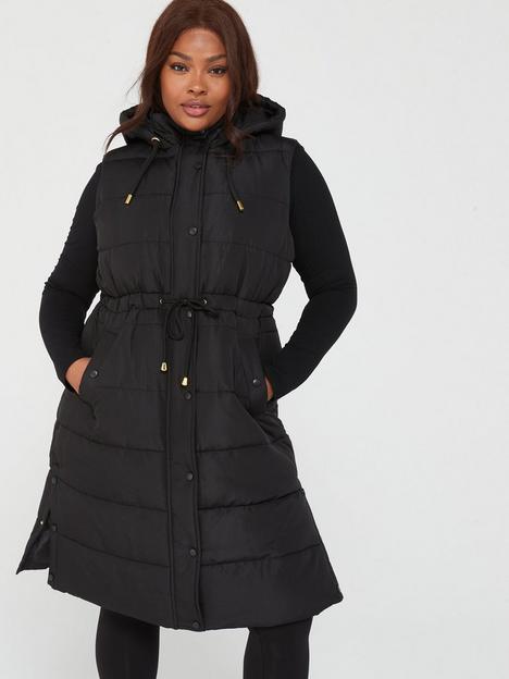 v-by-very-curve-longline-hooded-puffer-gilet-black