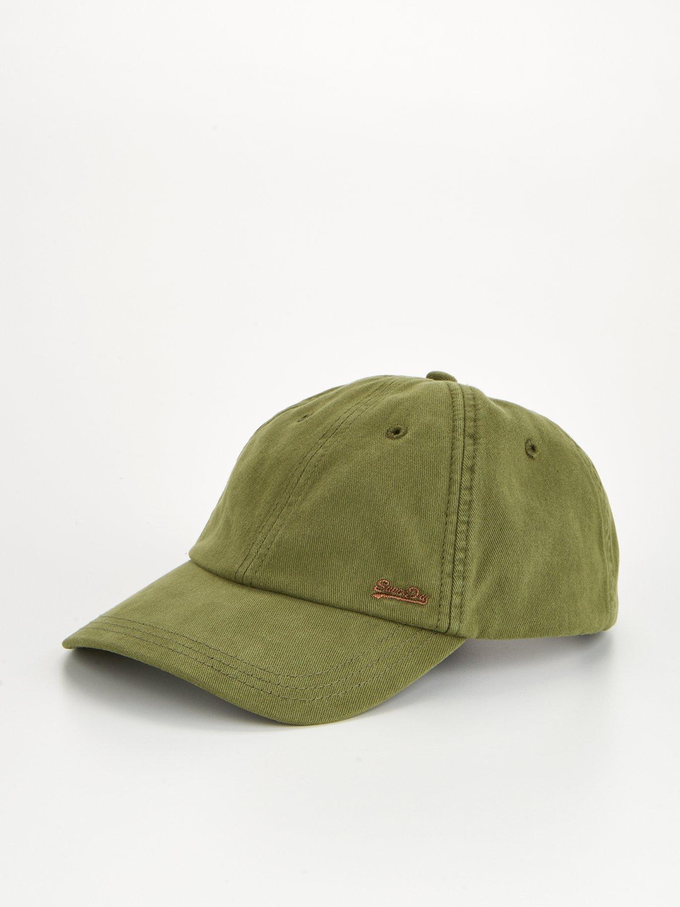superdry vintage embroidered cap - green