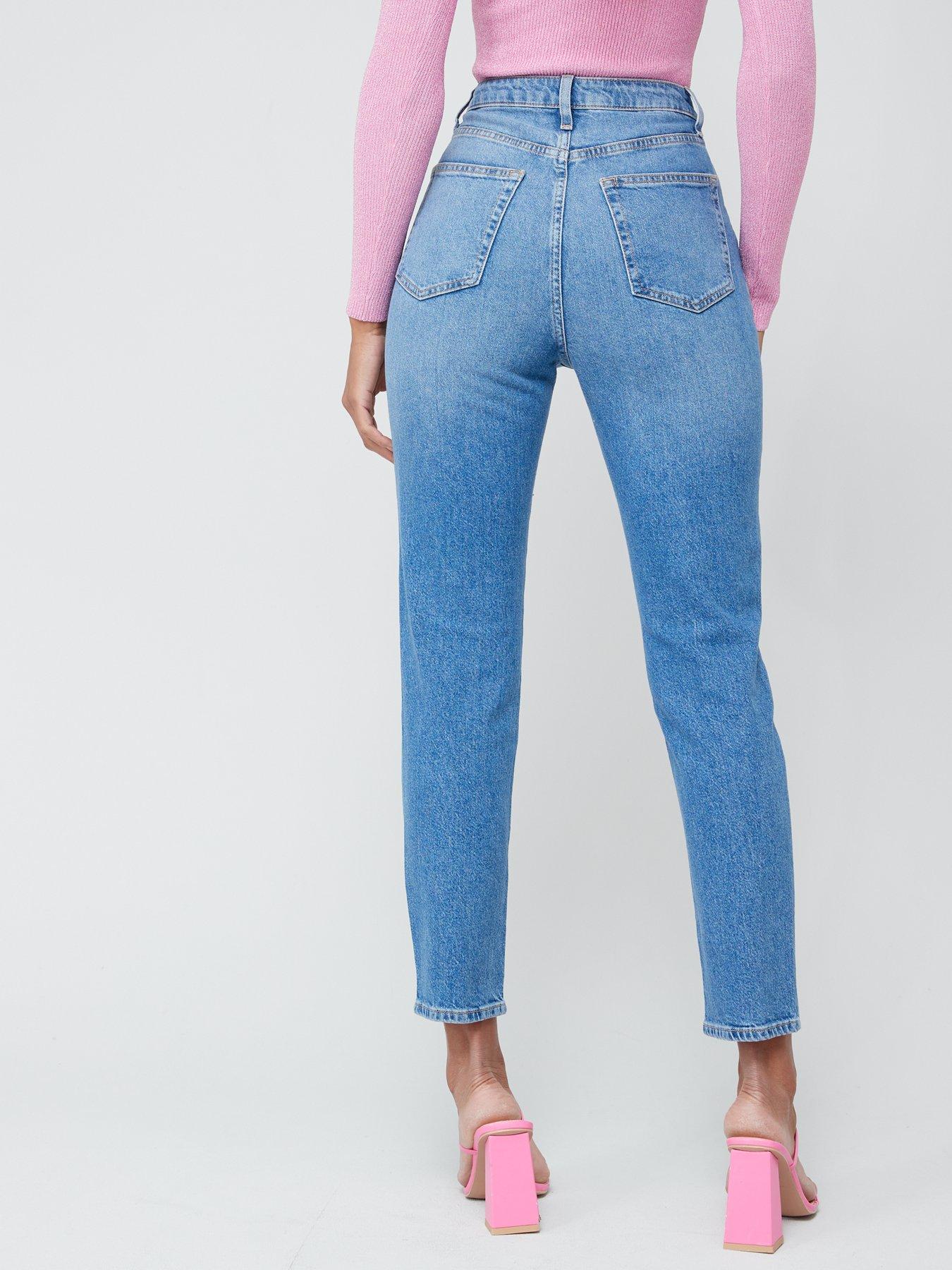 High waist best sale jeans push up