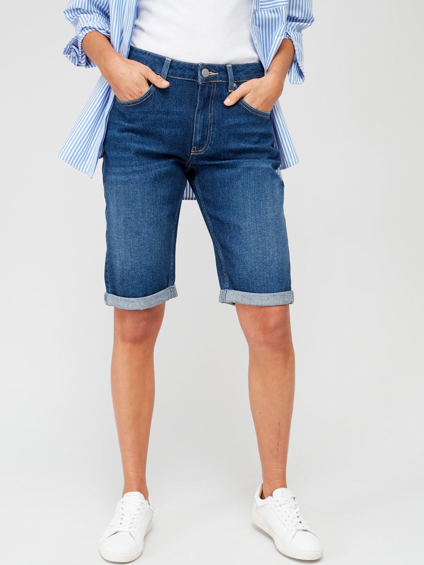 Boyfriend denim hot sale short