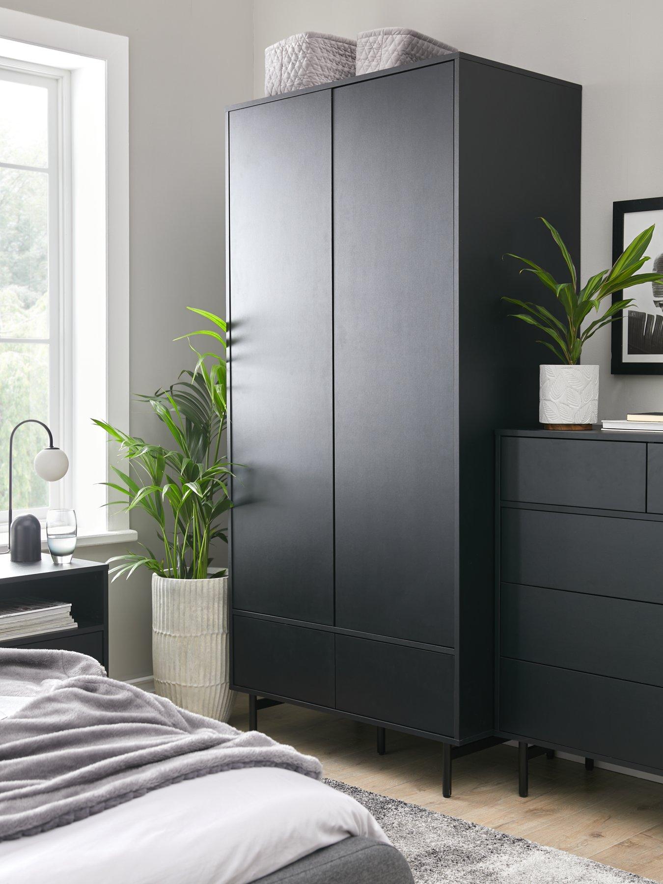 undefined Hava 2 Door, 2 Drawer Wardrobe