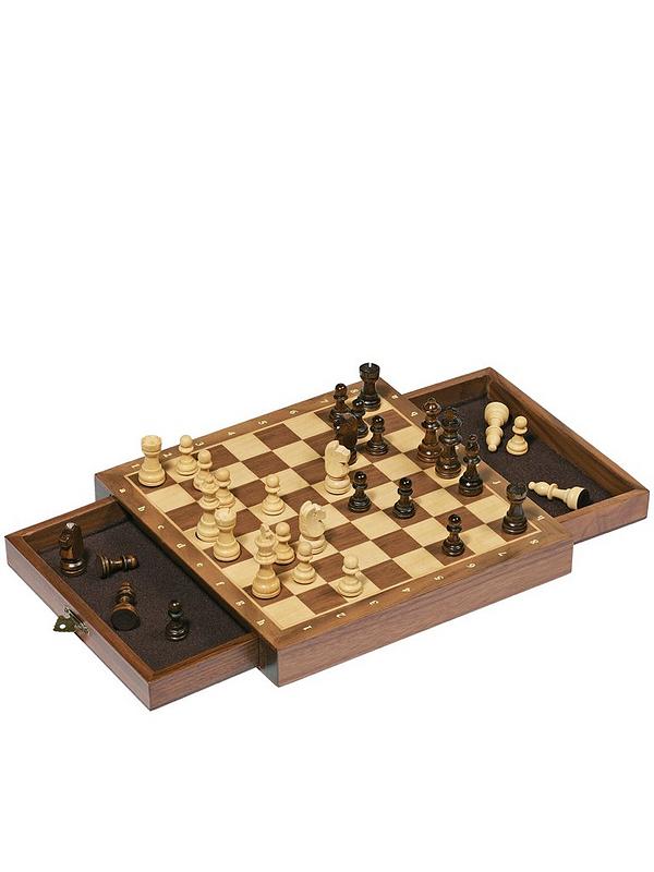 Image 1 of 2 of undefined Goki Wooden Magnetic Chess Set