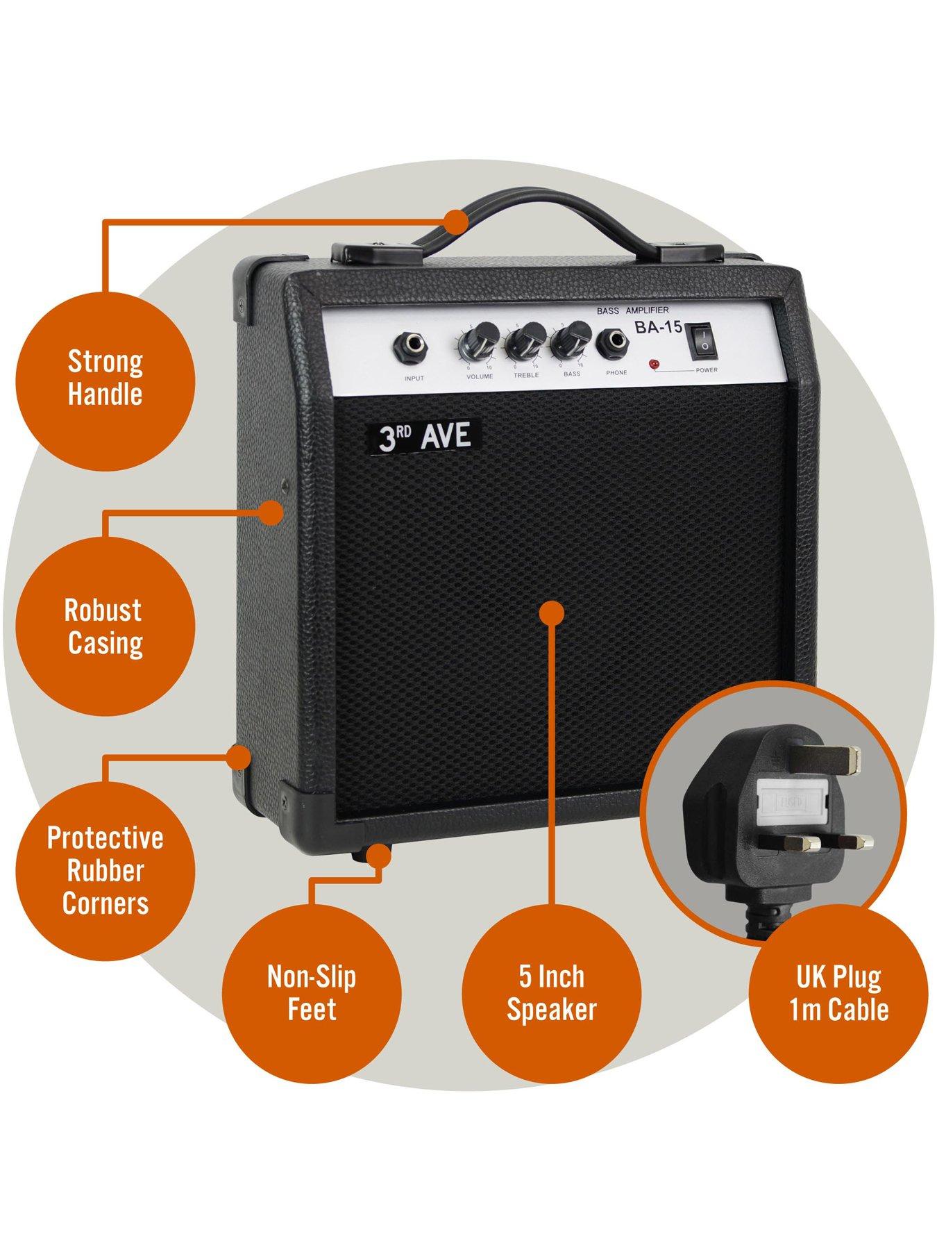 Image 4 of 6 of 3rd Avenue 15 Watt Bass Guitar Amplifier