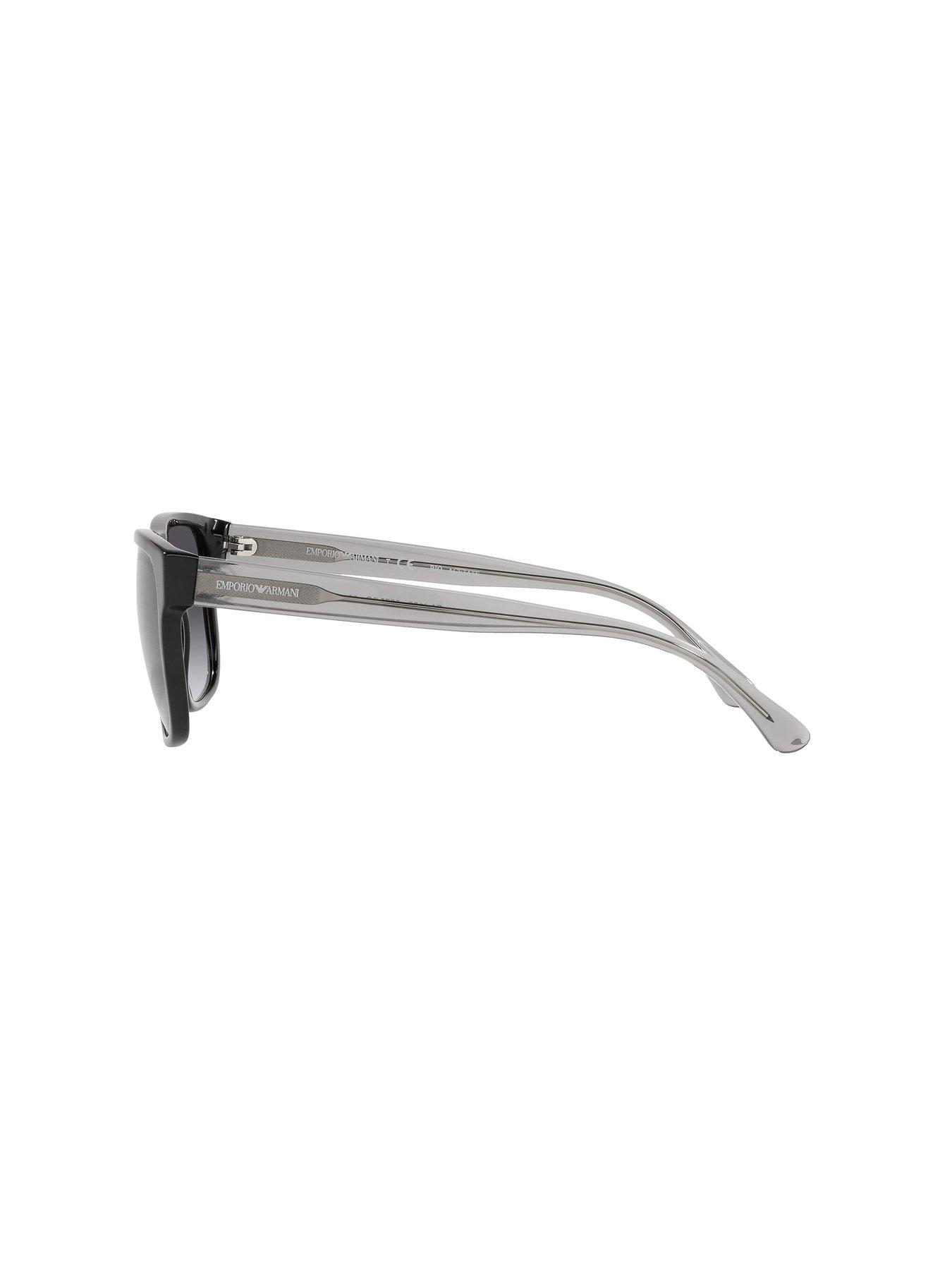 Image 2 of 3 of Emporio Armani 0EA4163 Rectangle Sunglasses - Grey