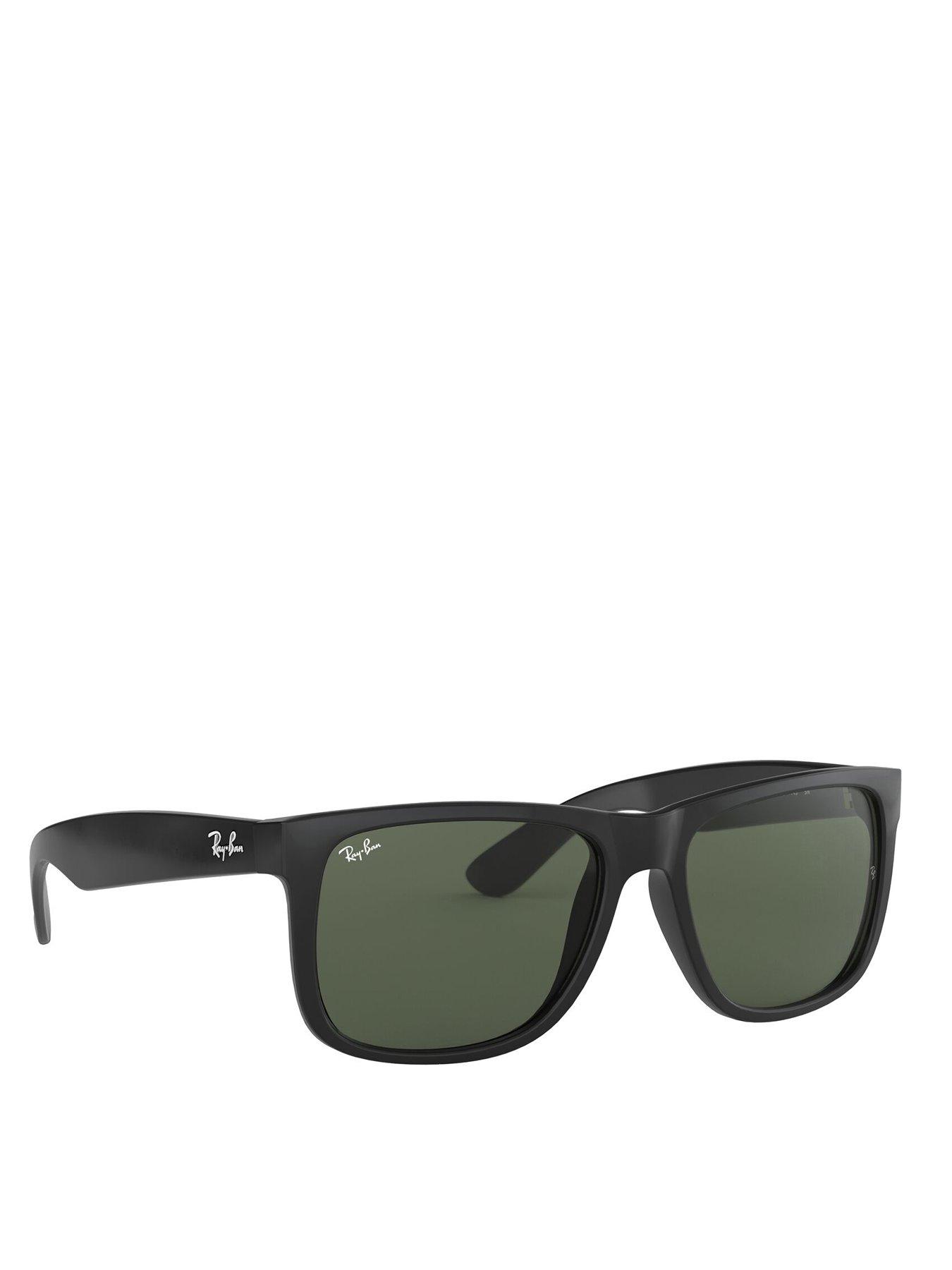 undefined 0RB4165 Justin Square Sunglasses - Black