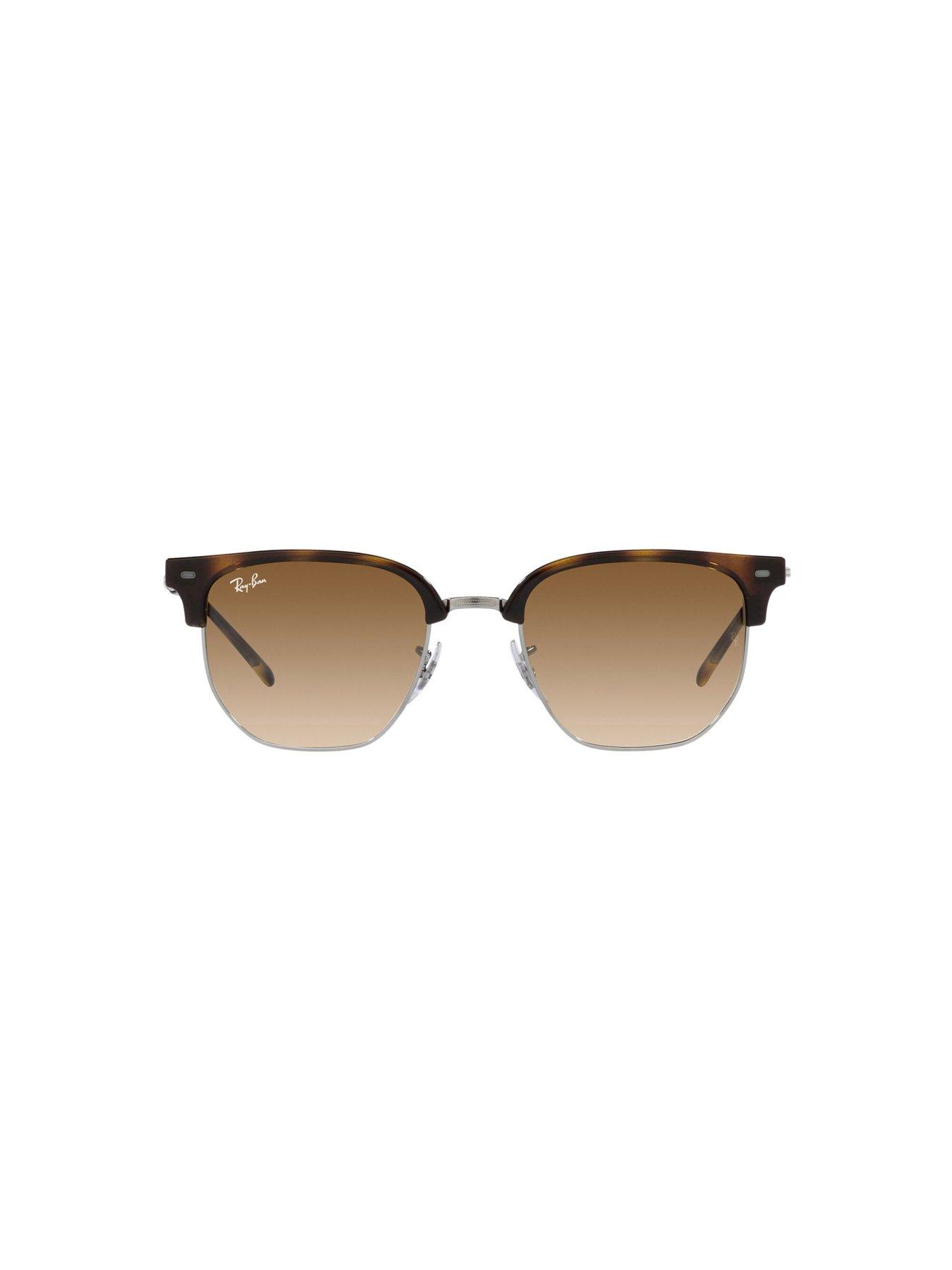Image 2 of 4 of Ray-Ban New Clubmaster Sunglasses - Brown