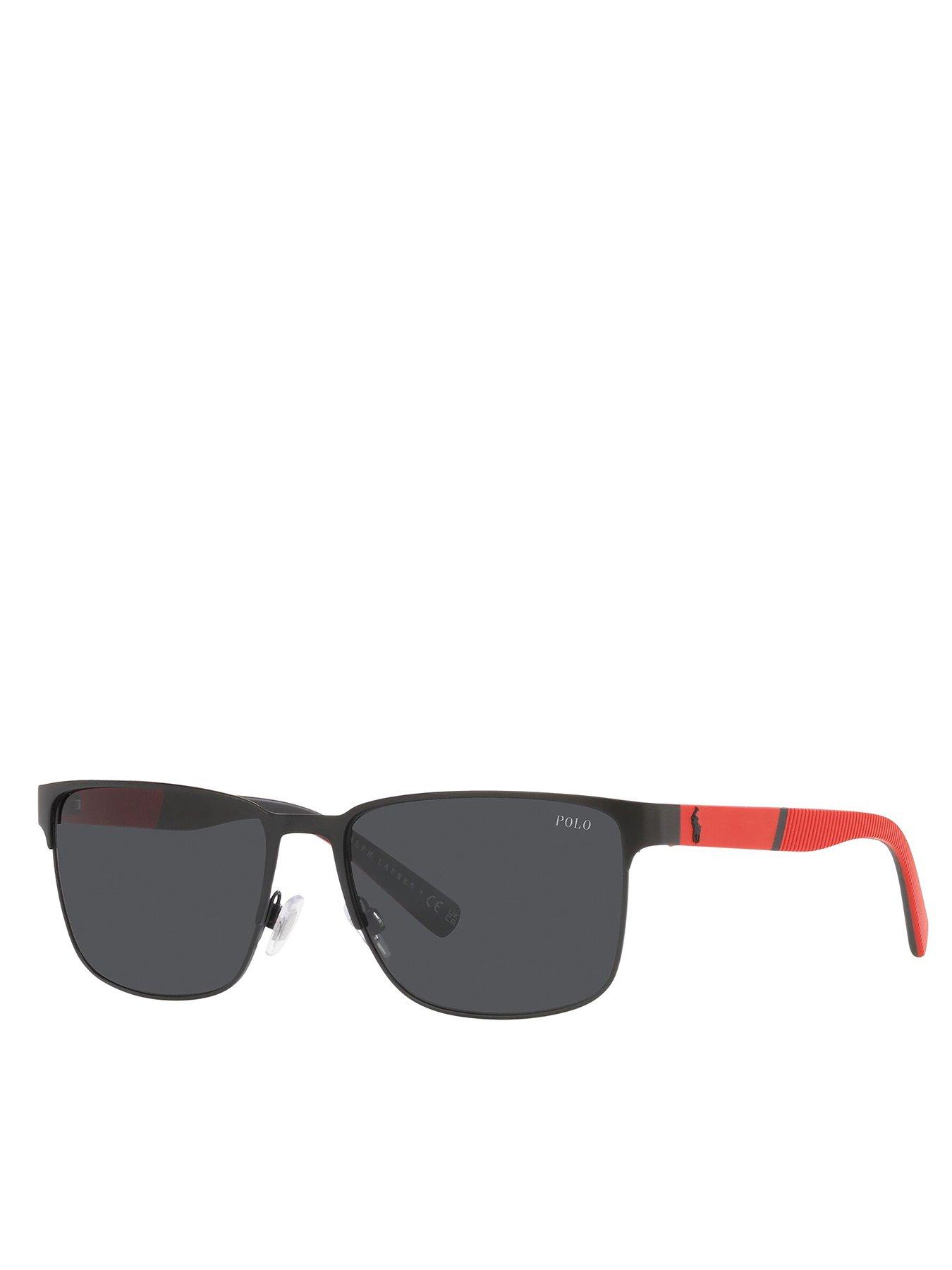 undefined Rectangle Sunglasses - Black