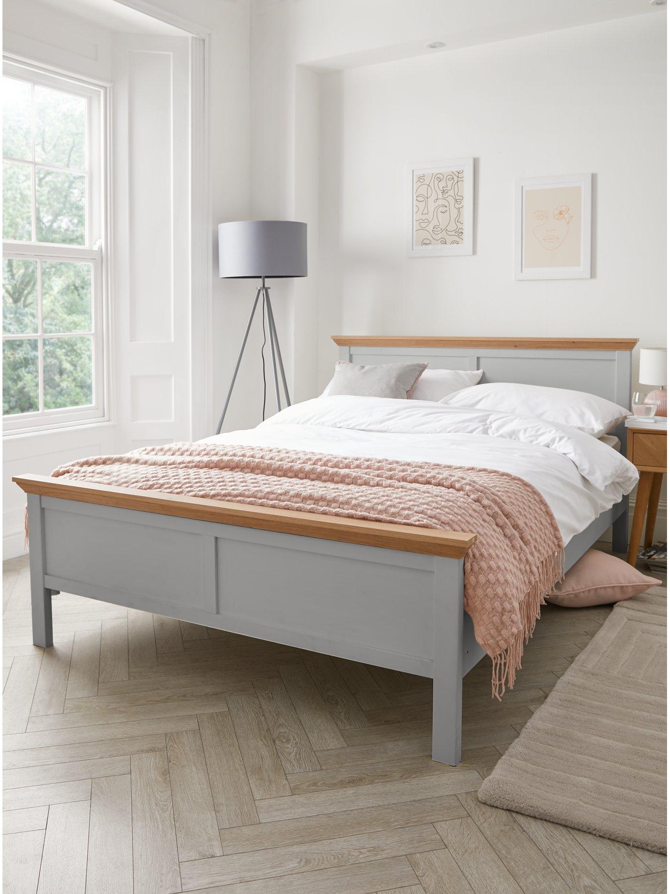 Very Home Hanna Bed Frame with Mattress Options (Buy  &  SAVE!)