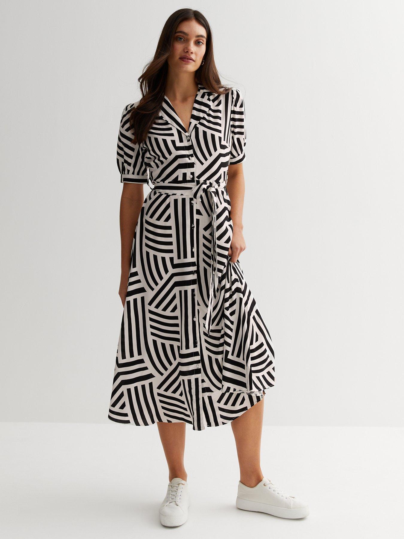 New look striped shirt on sale dress