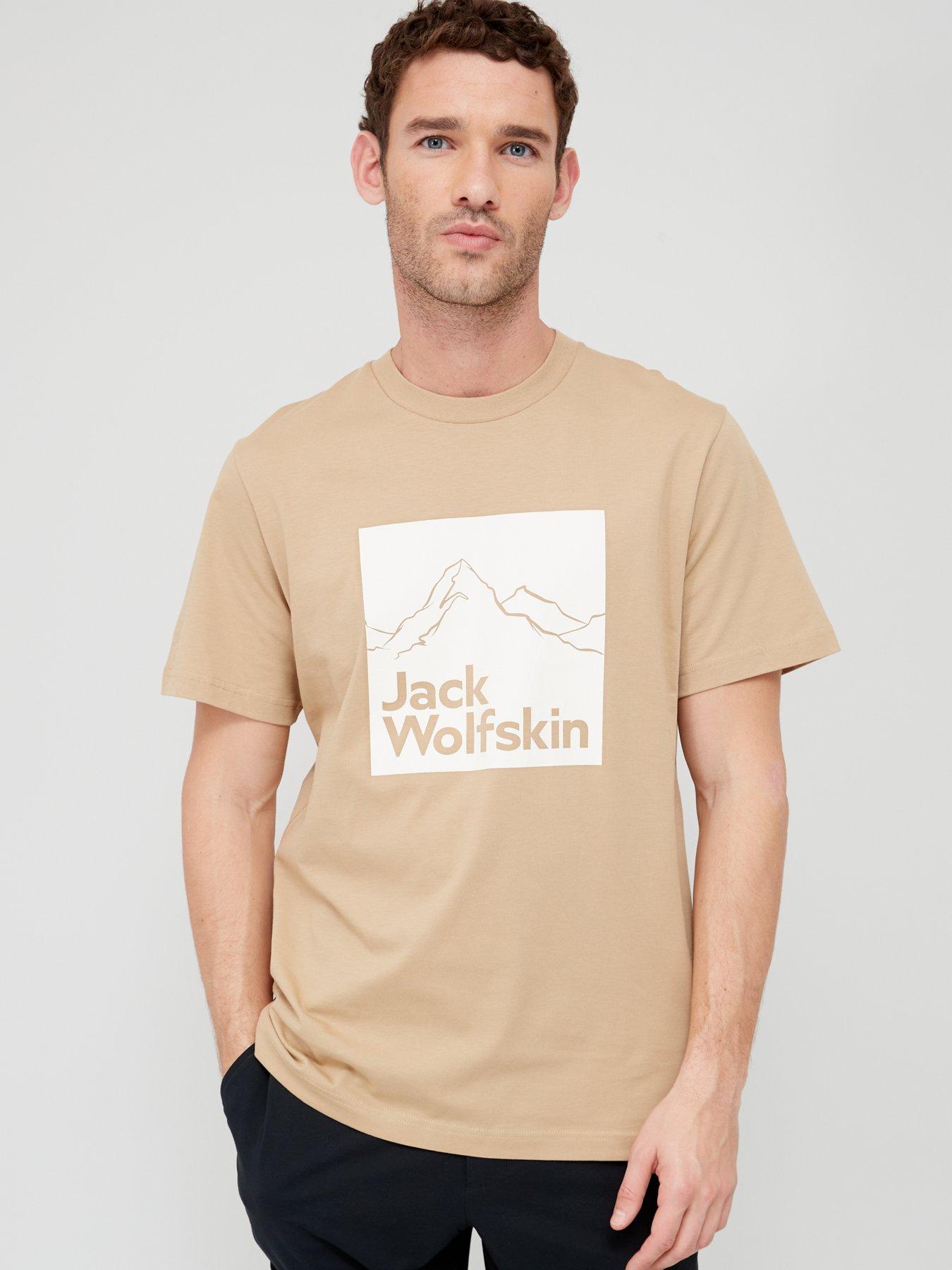 jack-wolfskin-brand-t-shirt-yellow