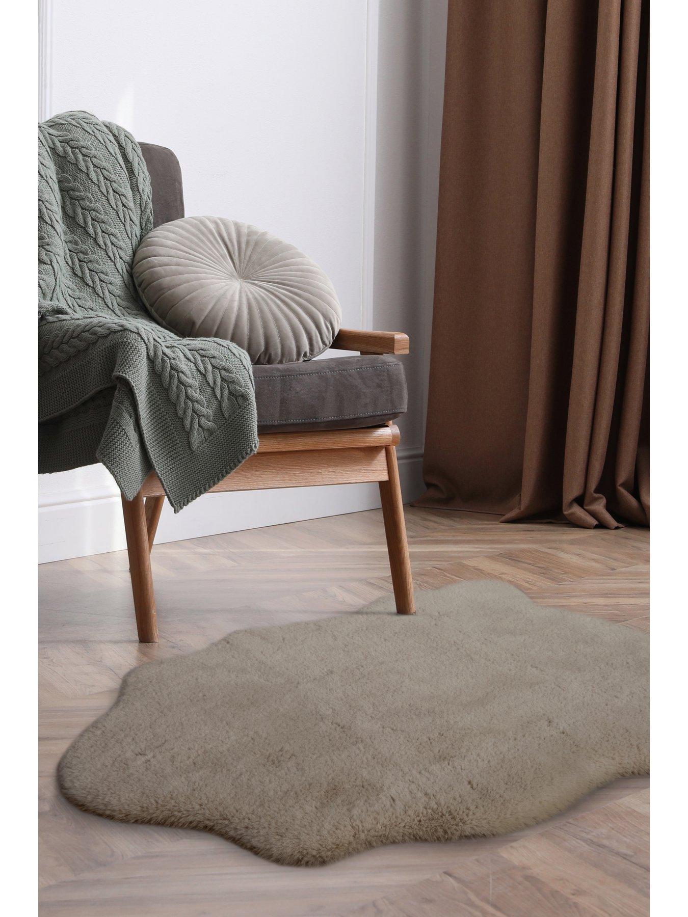 Image 2 of 6 of Very Home Luxury Faux Fur Rug - Single