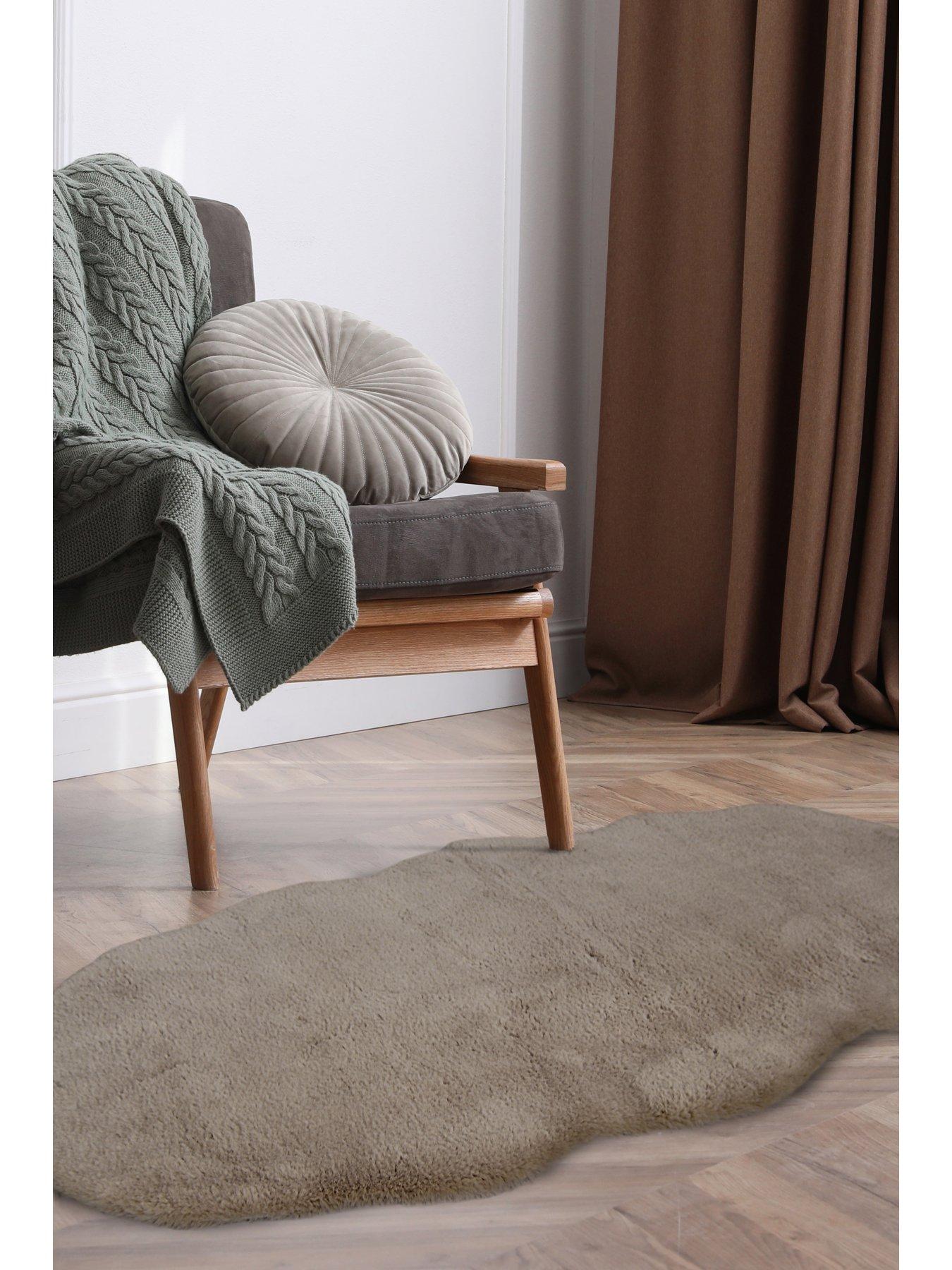 Image 2 of 5 of Very Home Luxury Faux Fur Rug - Double
