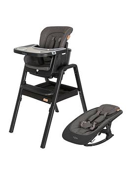 Product photograph of Tutti Bambini Nova Birth To 12 Years Complete Highchair Package - Black Black from very.co.uk